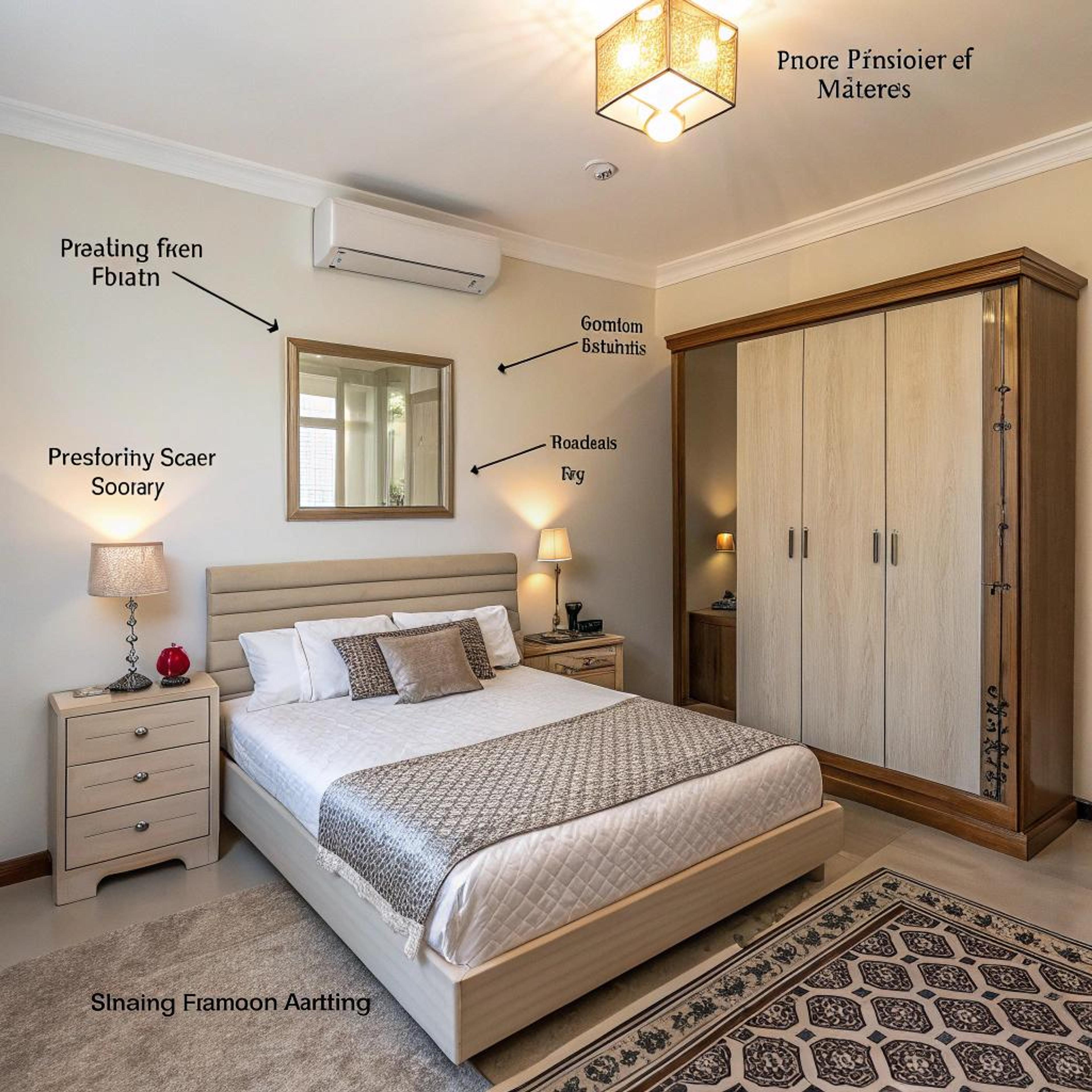 Symmetrie voor feng shui balans