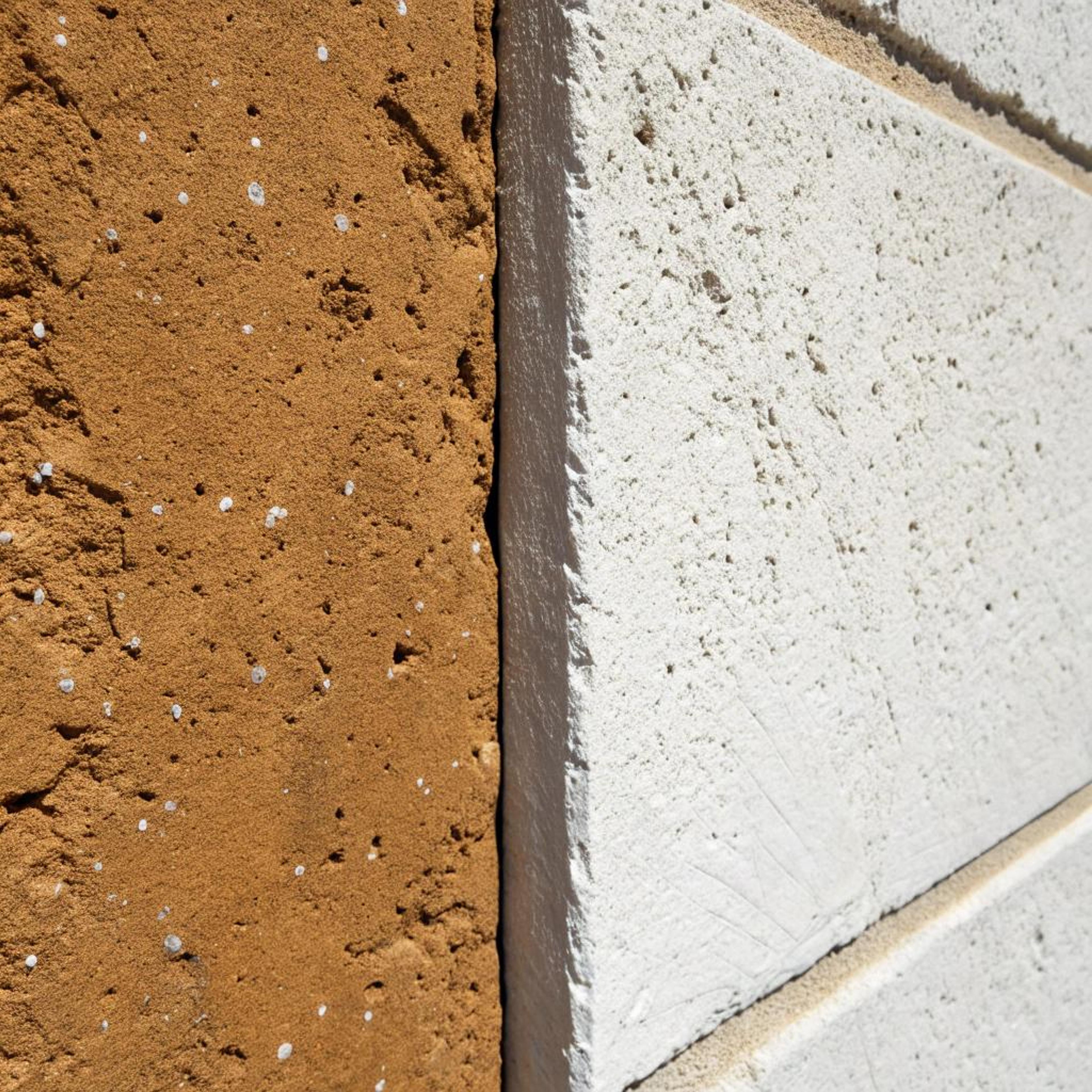 Texturenmix op Tadelakt muren