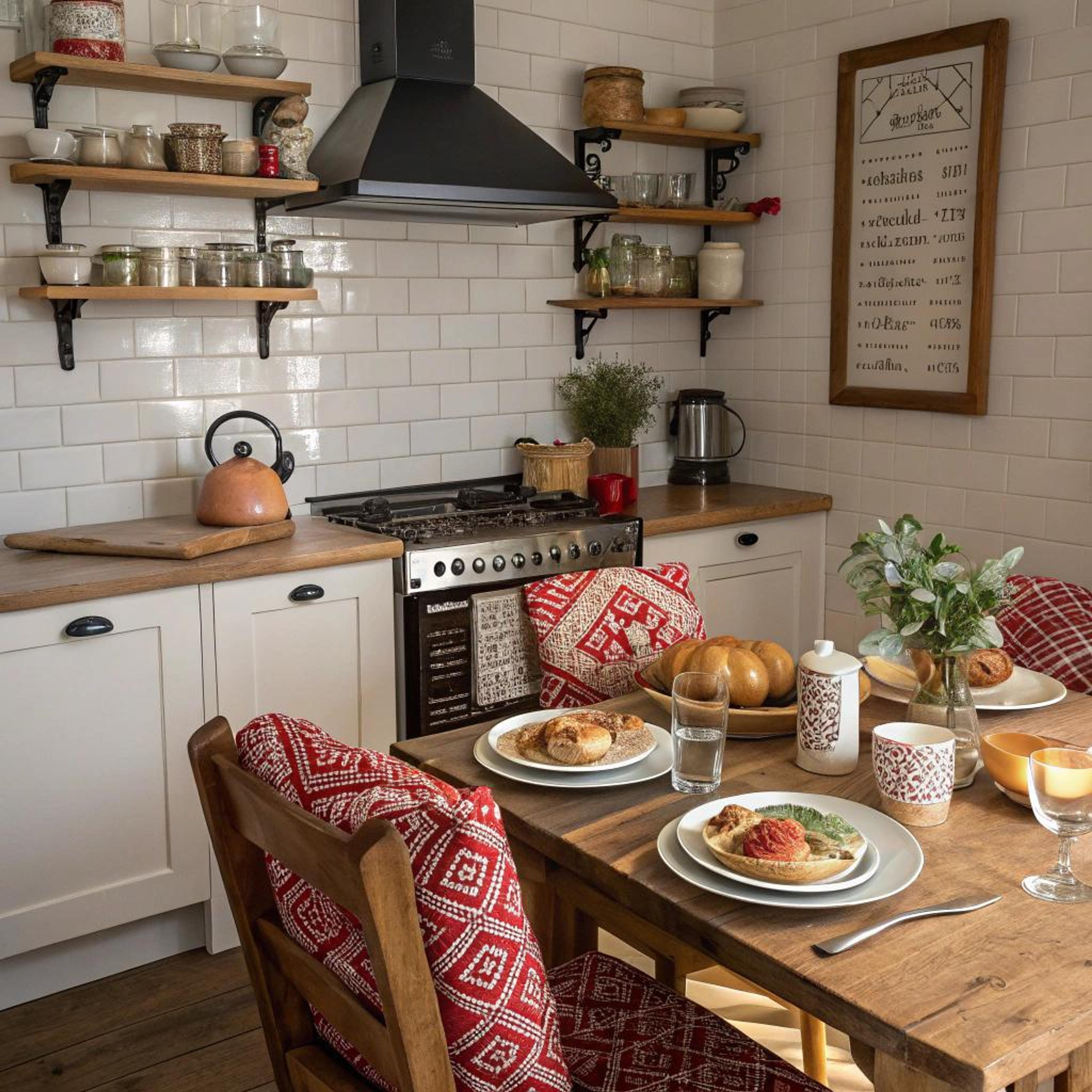 Open houten planken als eyecatcher