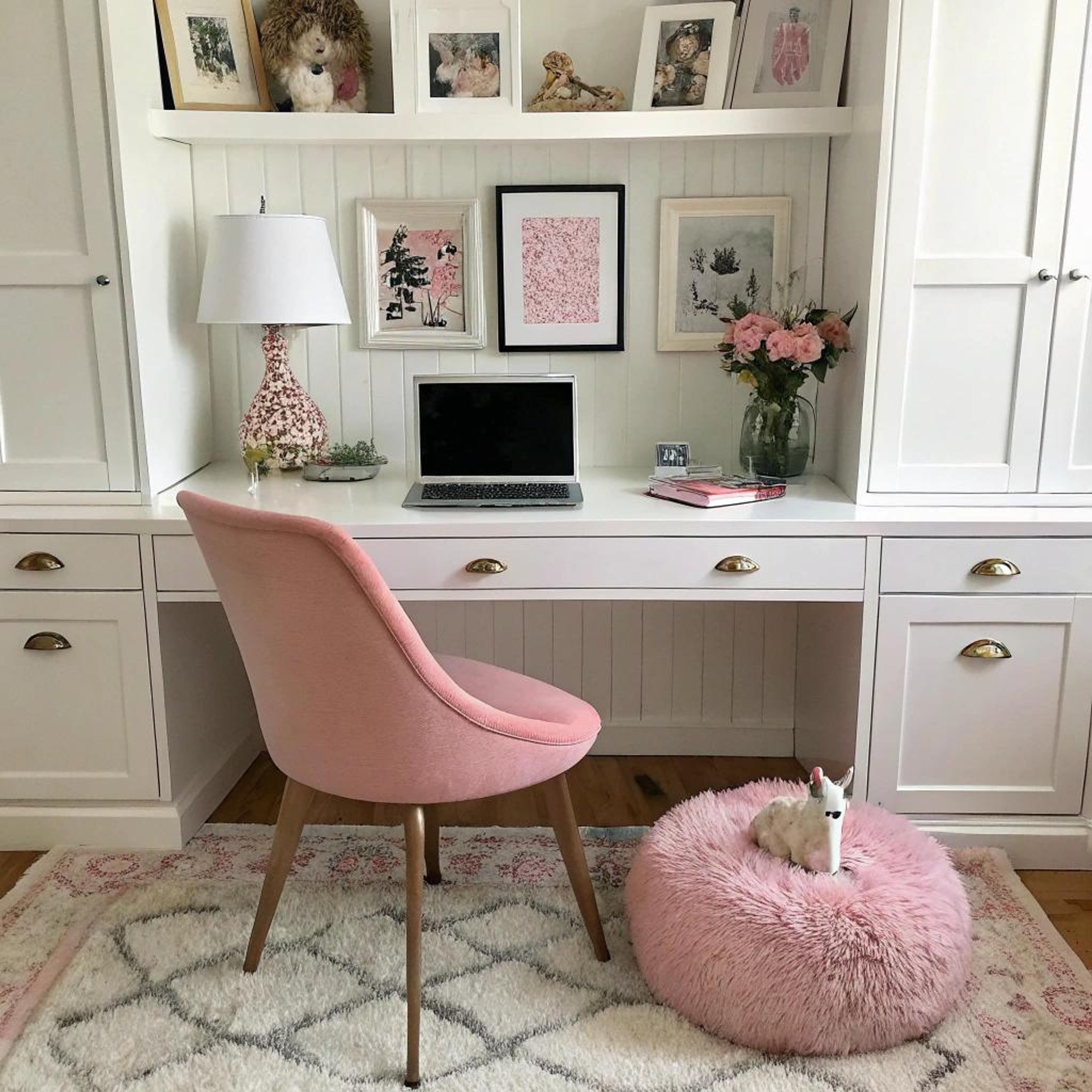 Zachte kleuren in werkruimte