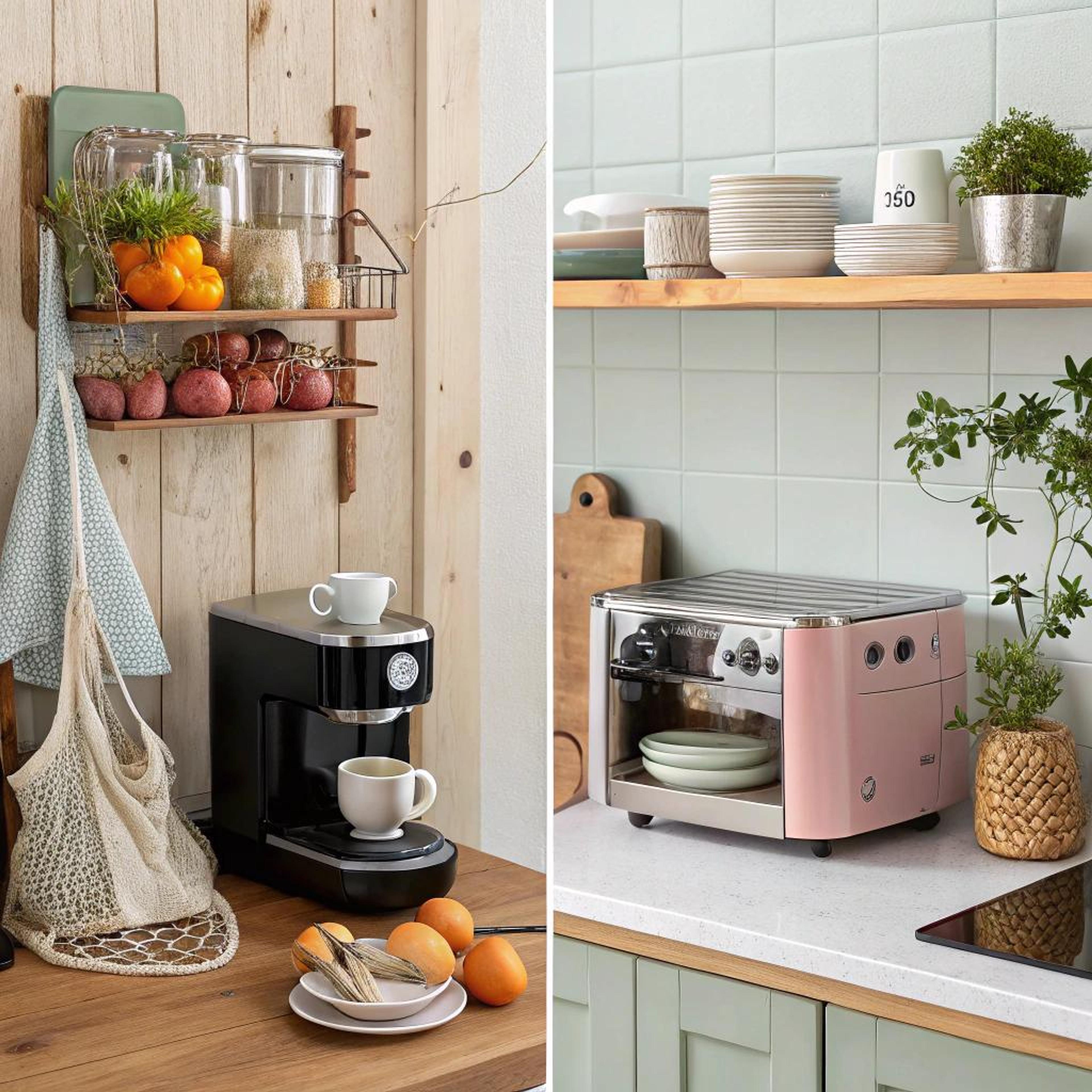 Houten planken boven koffiehoekje