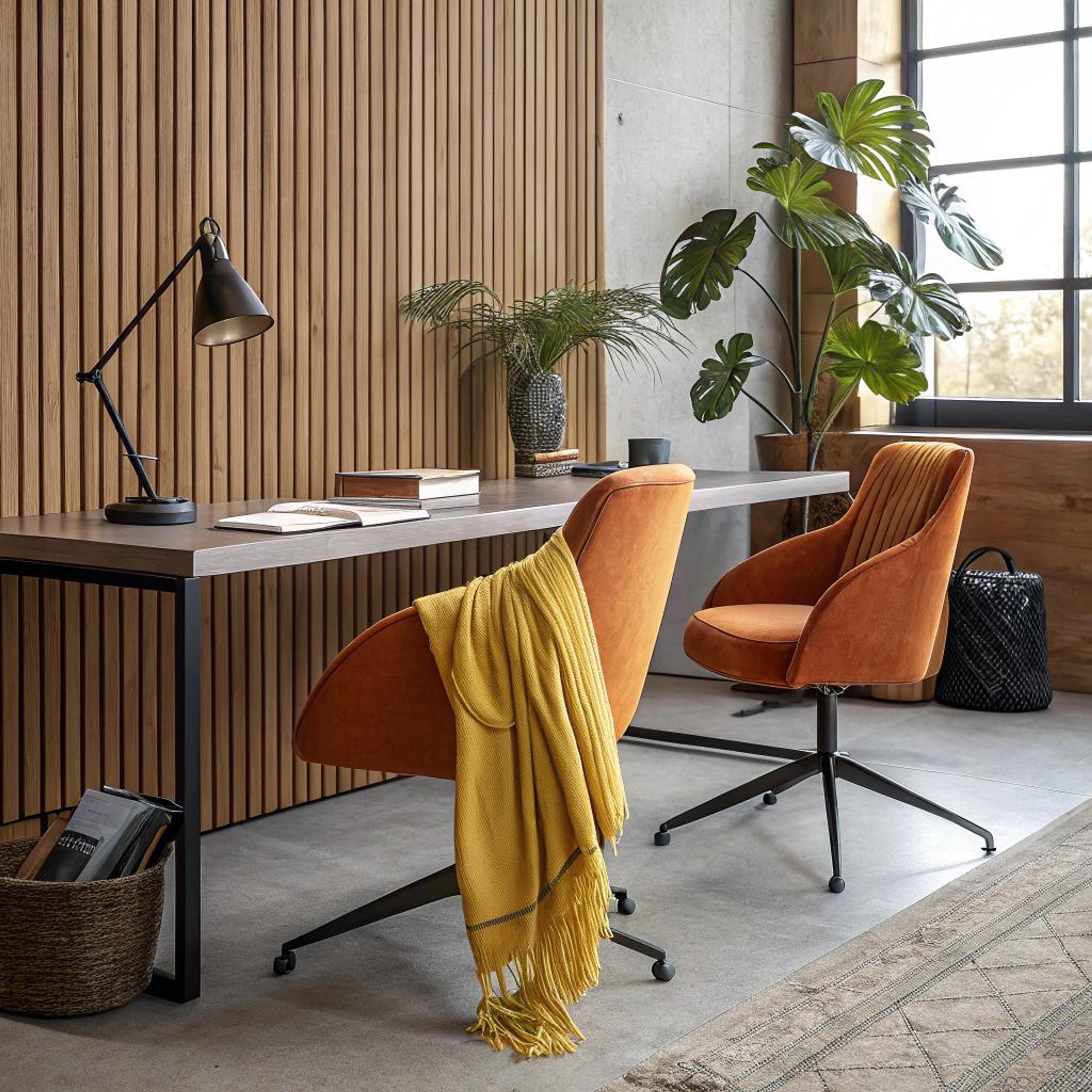 Terracotta stoelen als eyecatcher