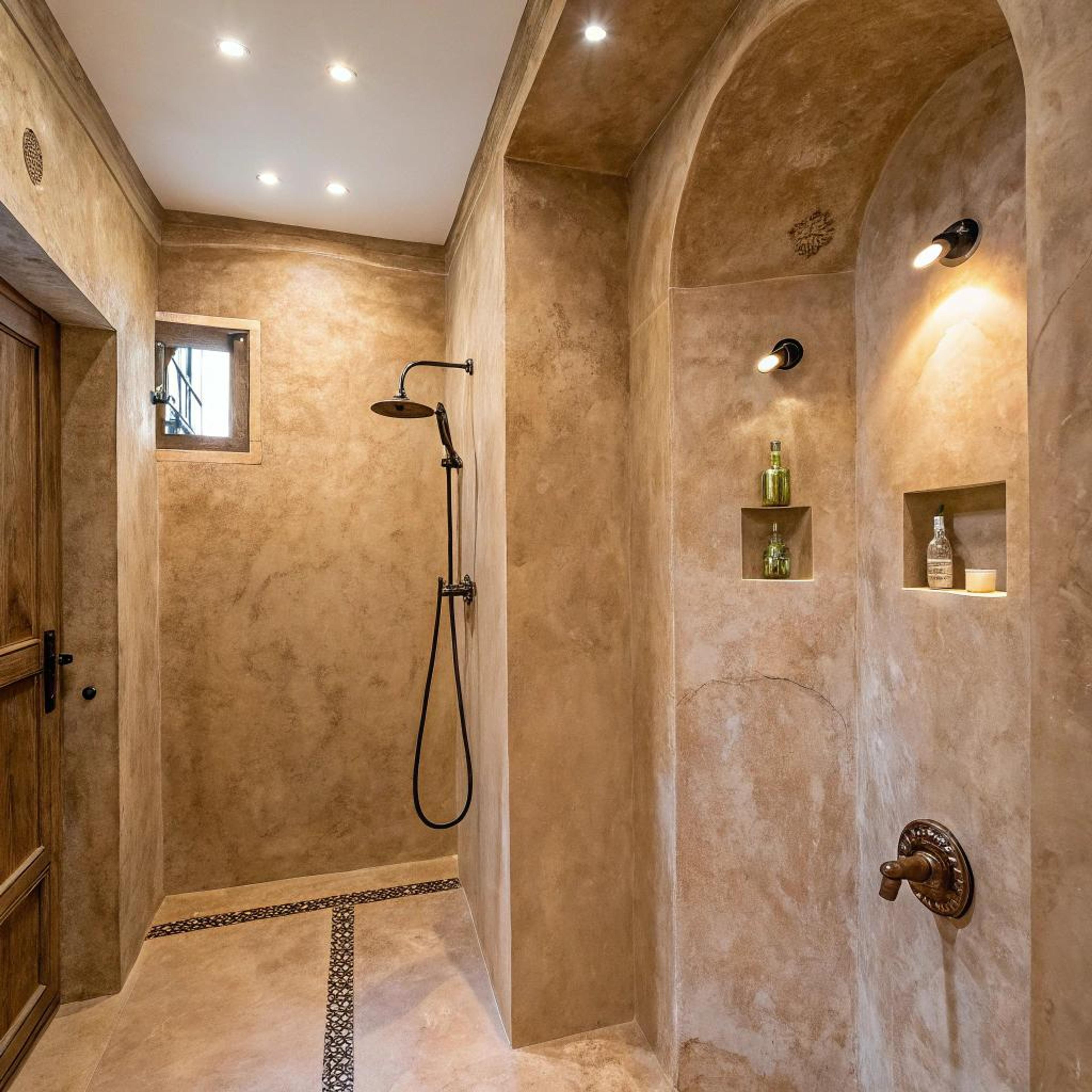 Nisjes benadrukken tadelakt rust