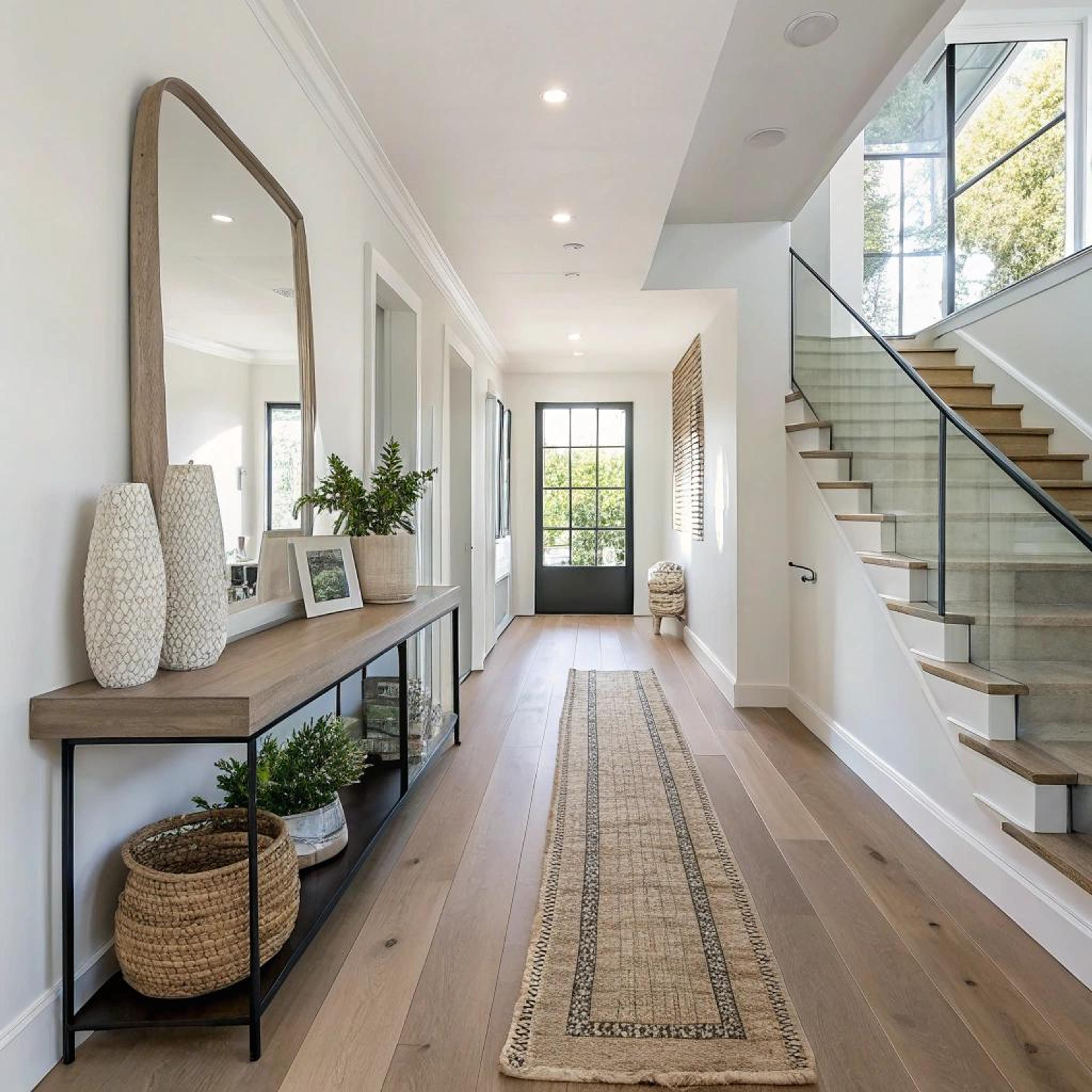 Natuurlijke warmte met houten accenten