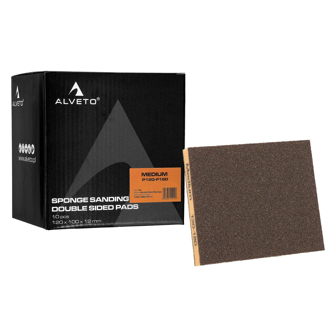Alveto double-sided abrasive sponge