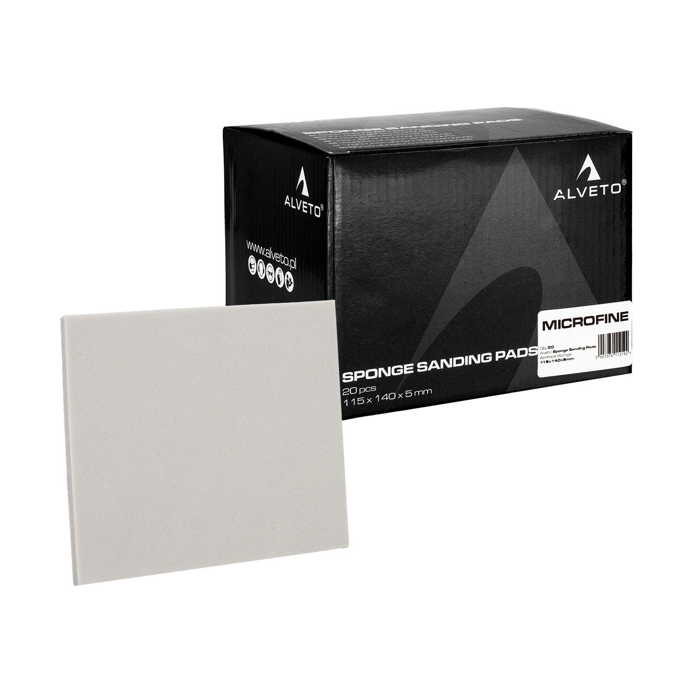 Alveto single-sided abrasive sponge