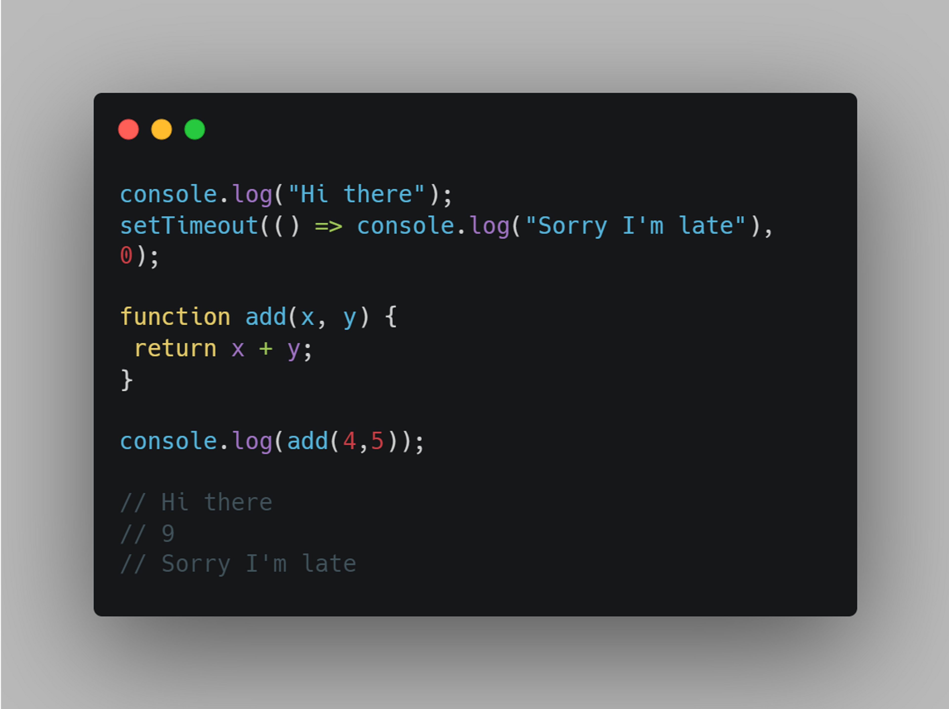 JavaScript Event loop Manages Asynchronous Tasks