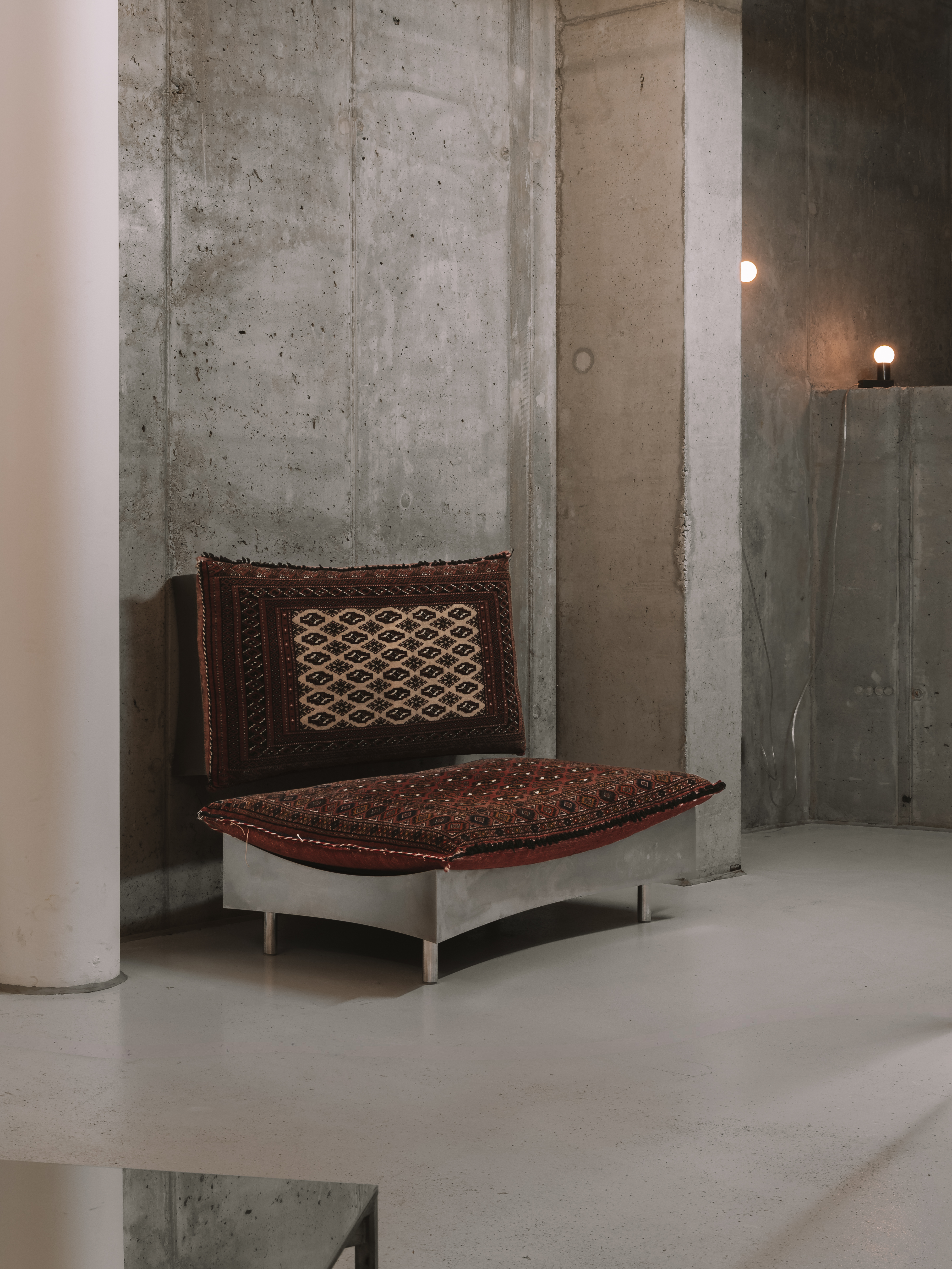 Bench in a room