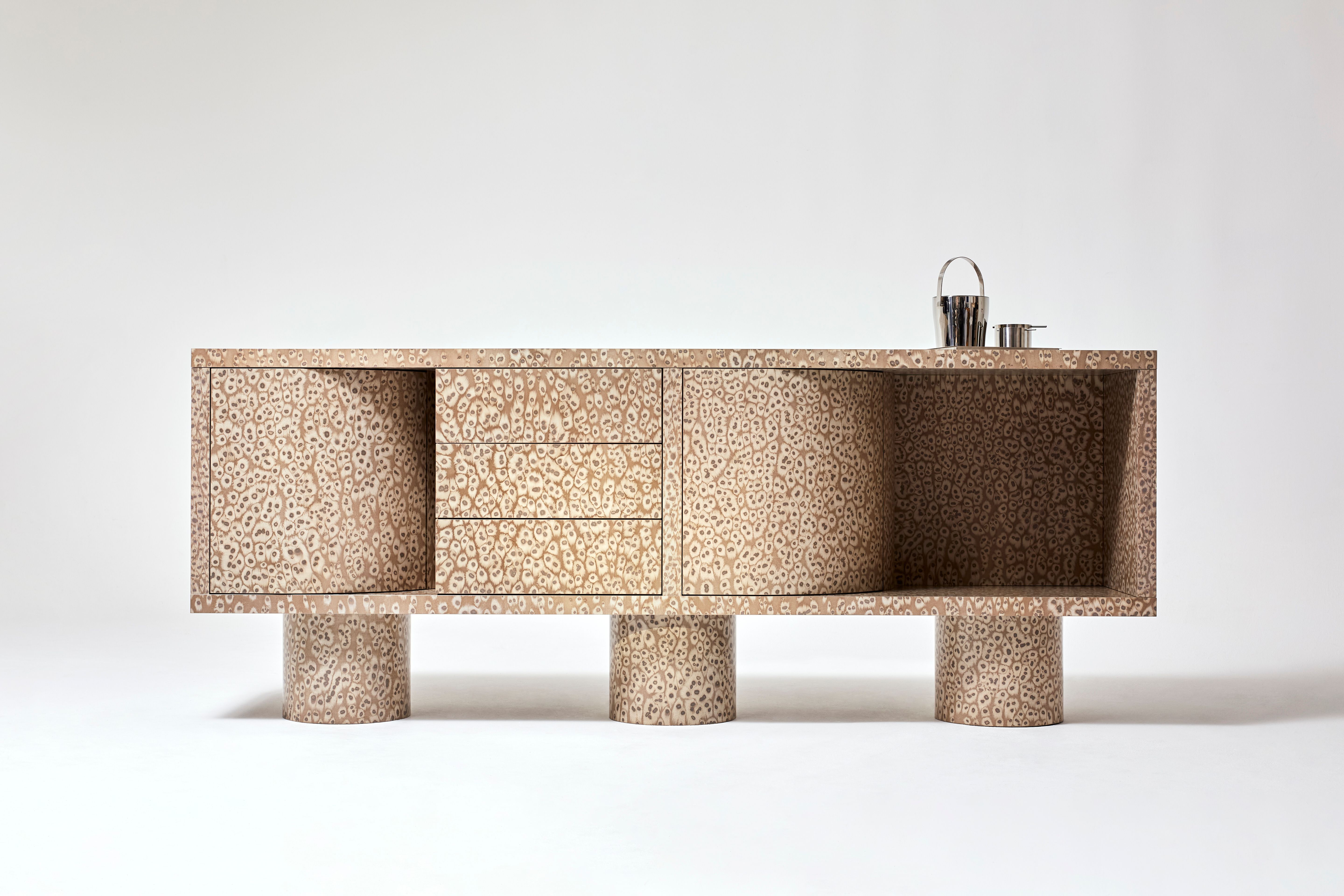 A side board with a special surface