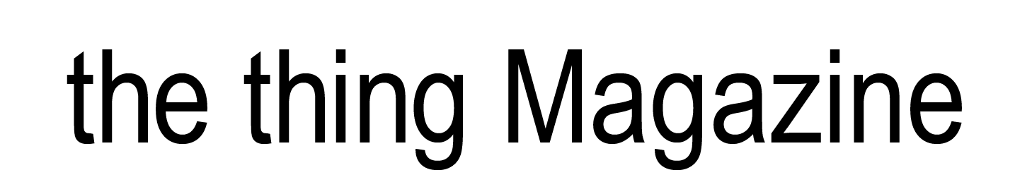 The logo of the thing Magazine