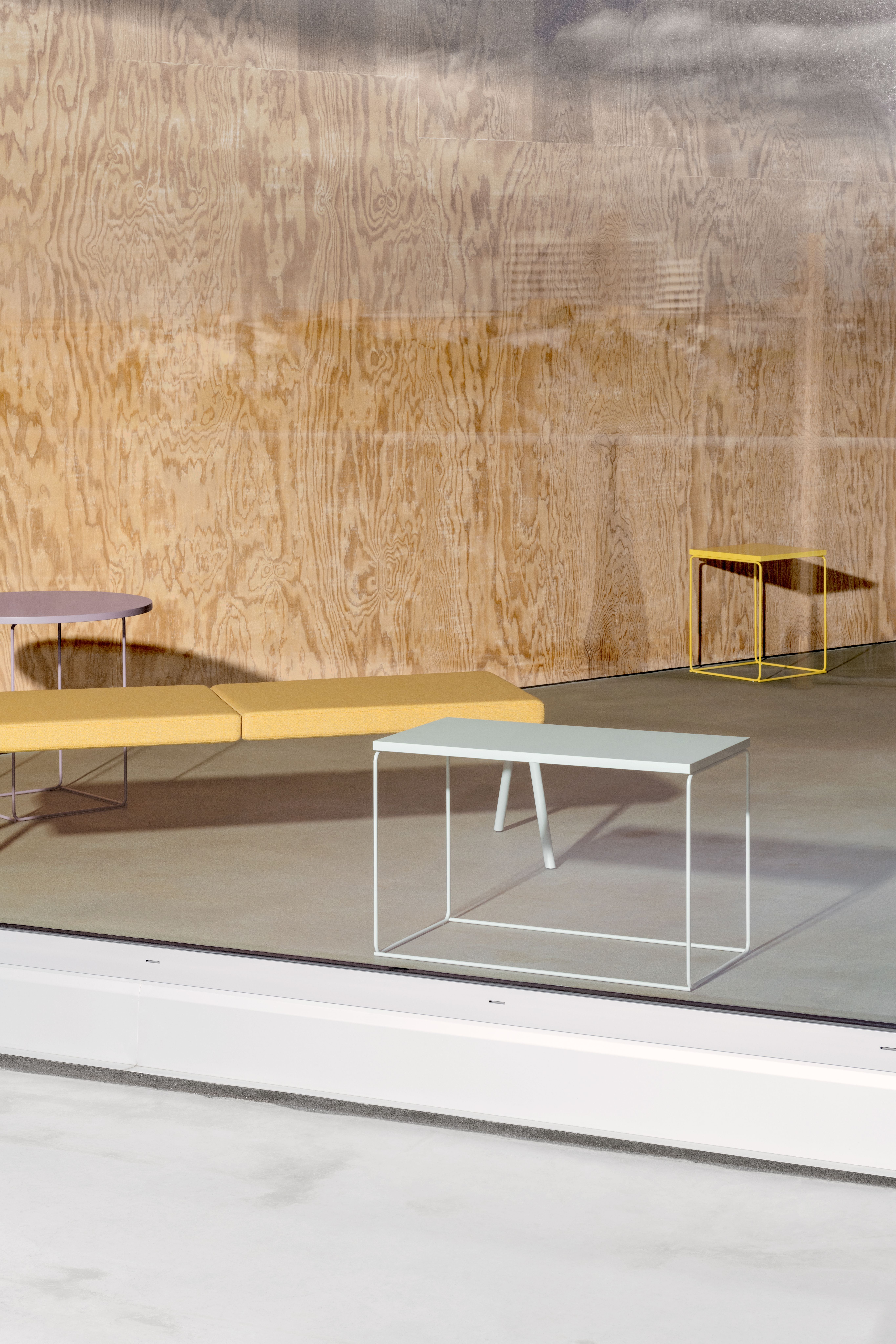 several furniture pieces by design brand Loehr