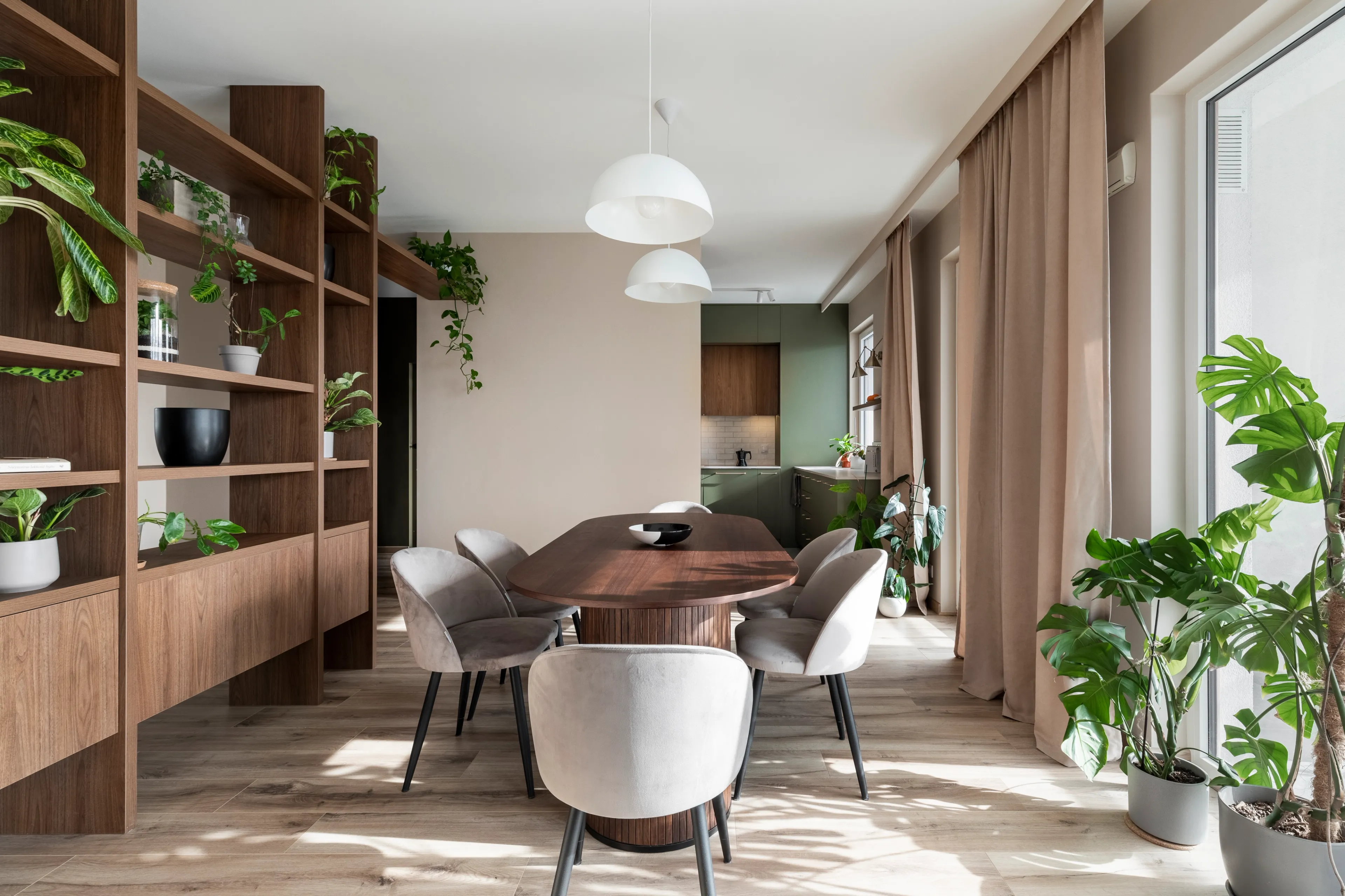 Projekt i wykończenie mieszkania 120 m² Służew, Warszawa