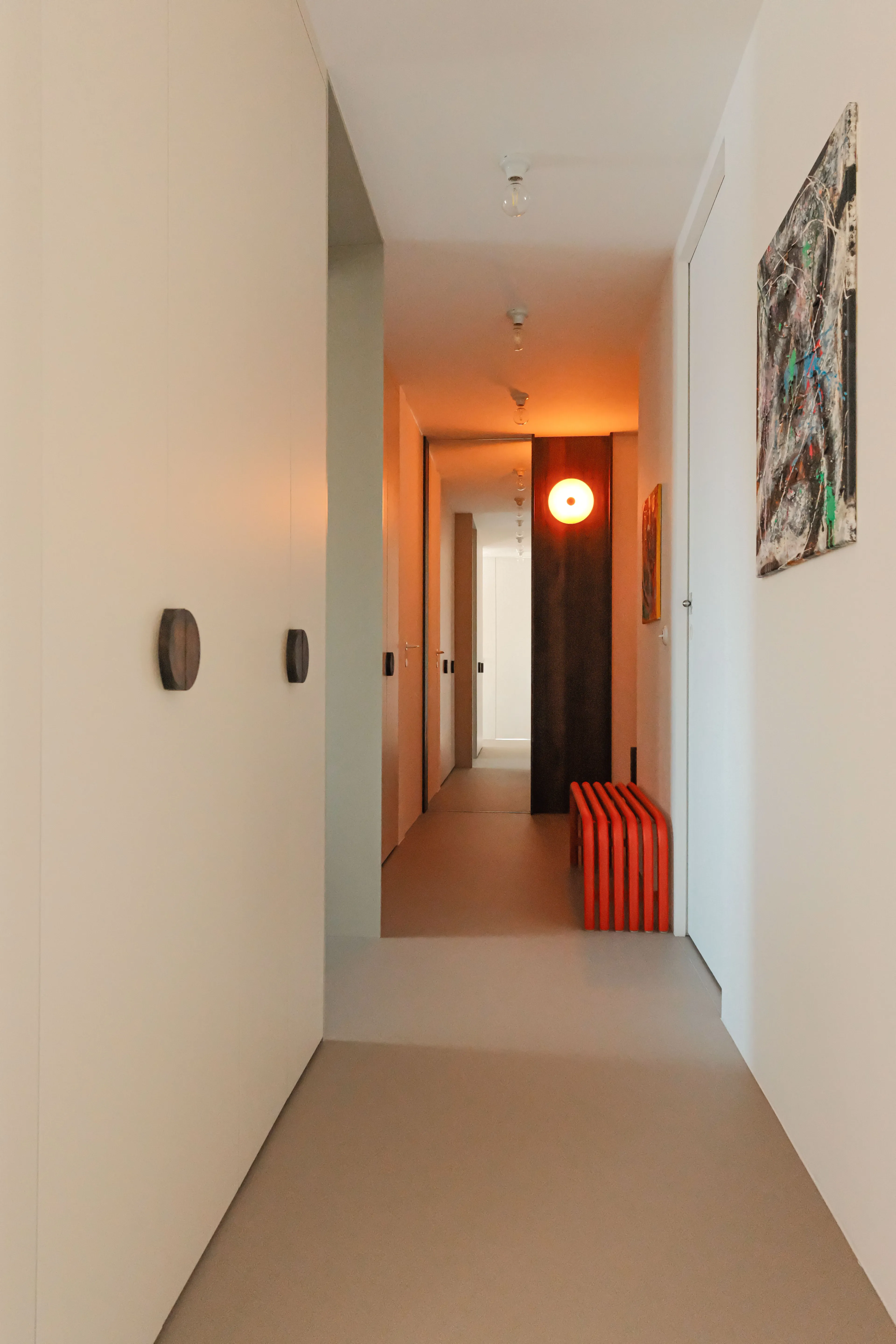 Projekt i wykończenie mieszkania 77m2 Siekierki, Warszawa