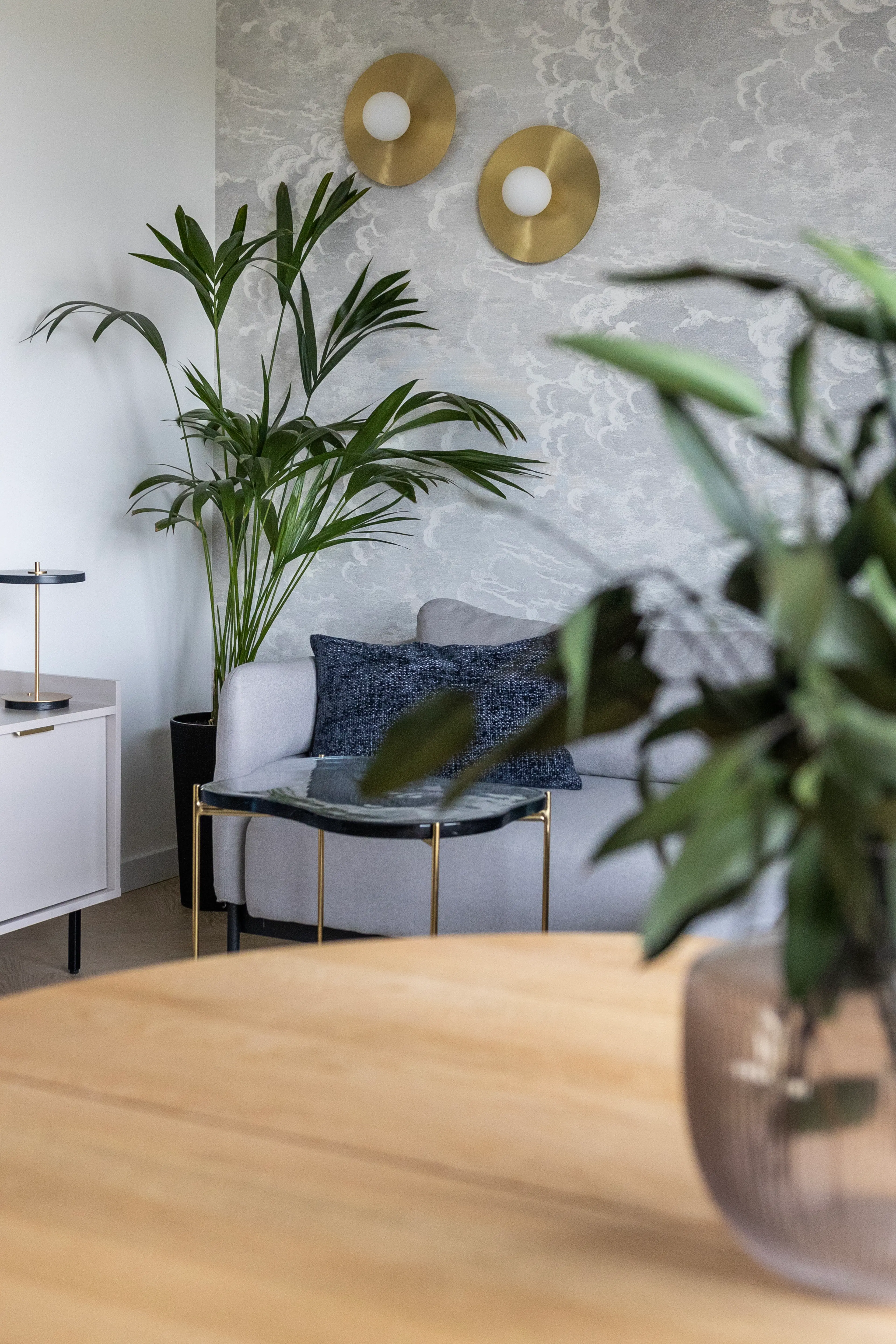 Projekt i wykończenie mieszkania 55 m² Tarchomin