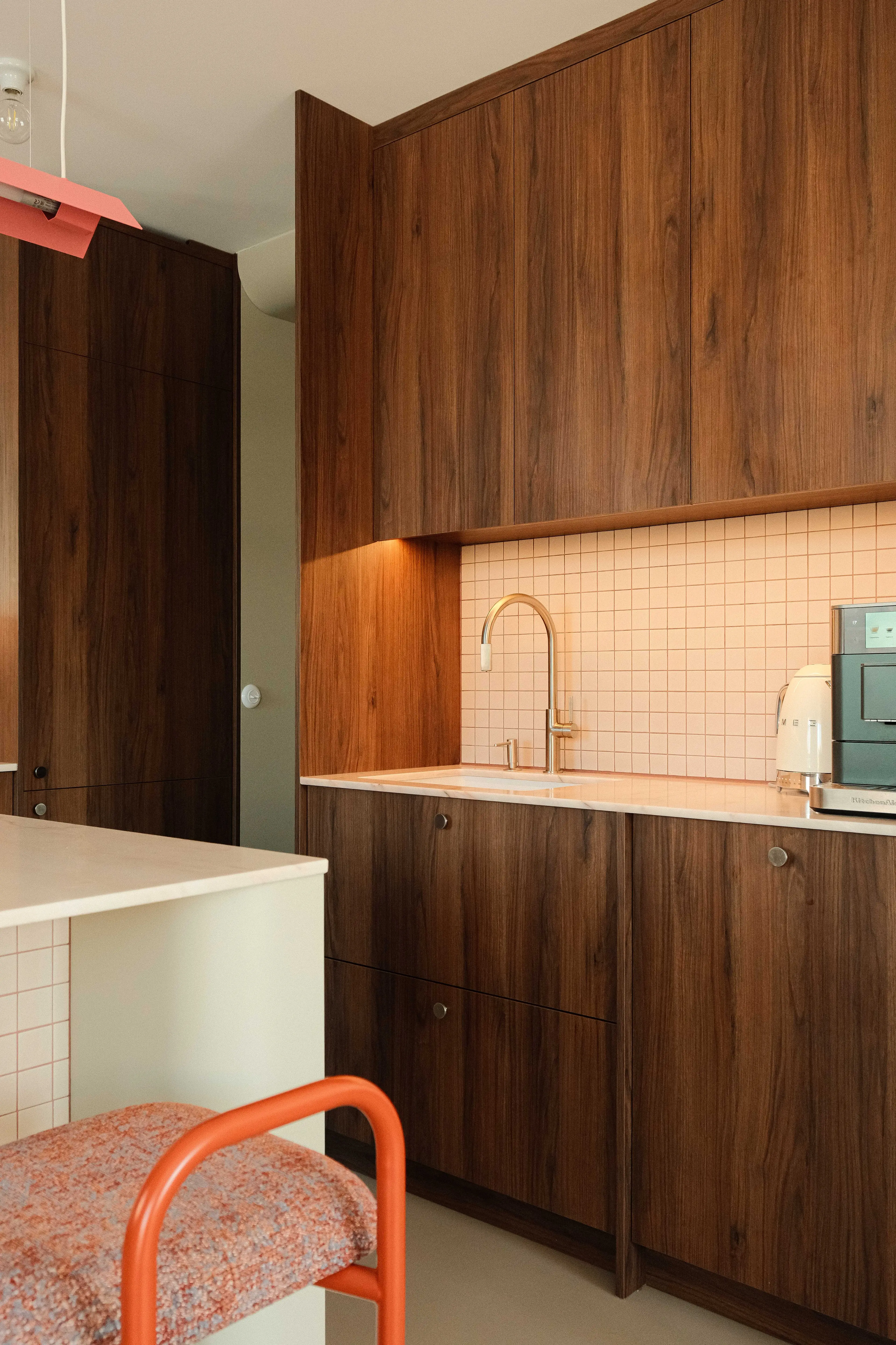 Projekt i wykończenie mieszkania 77m2 Siekierki, Warszawa