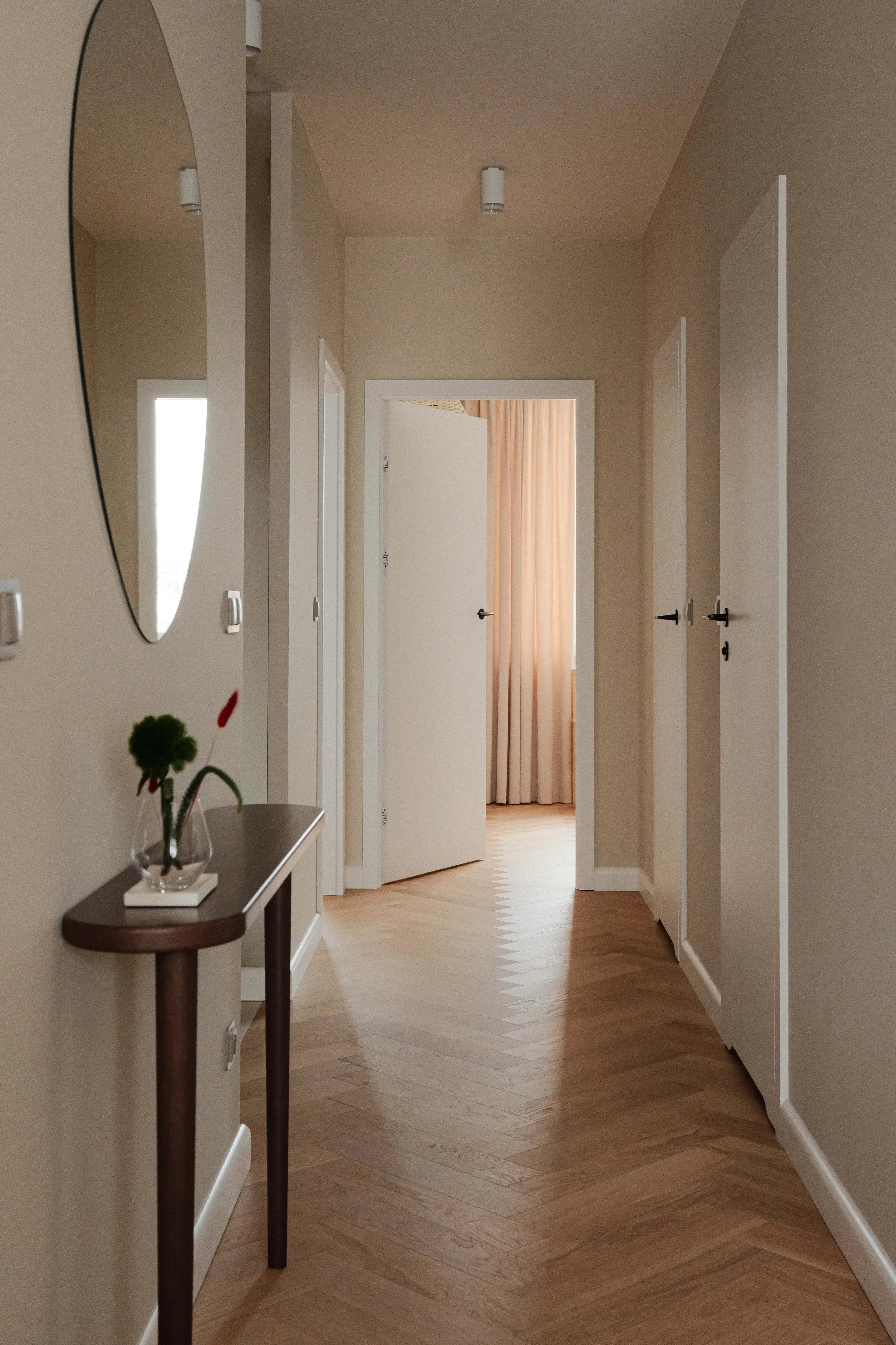Projekt i wykończenie mieszkania 83m2 Szczęśliwice Warszawa