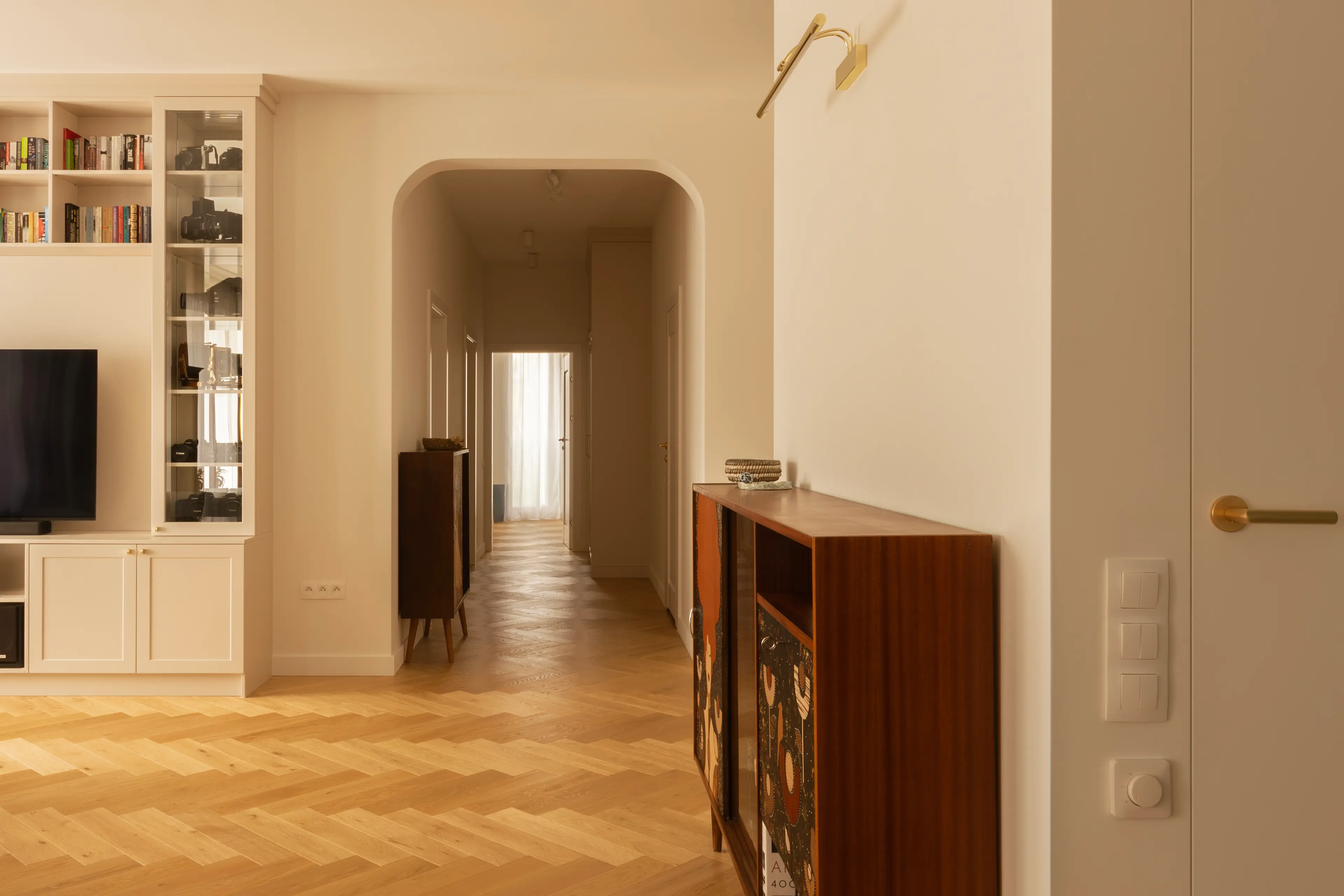 Projekt i wykończenie mieszkania 120 m² Mokotów, Warszawa