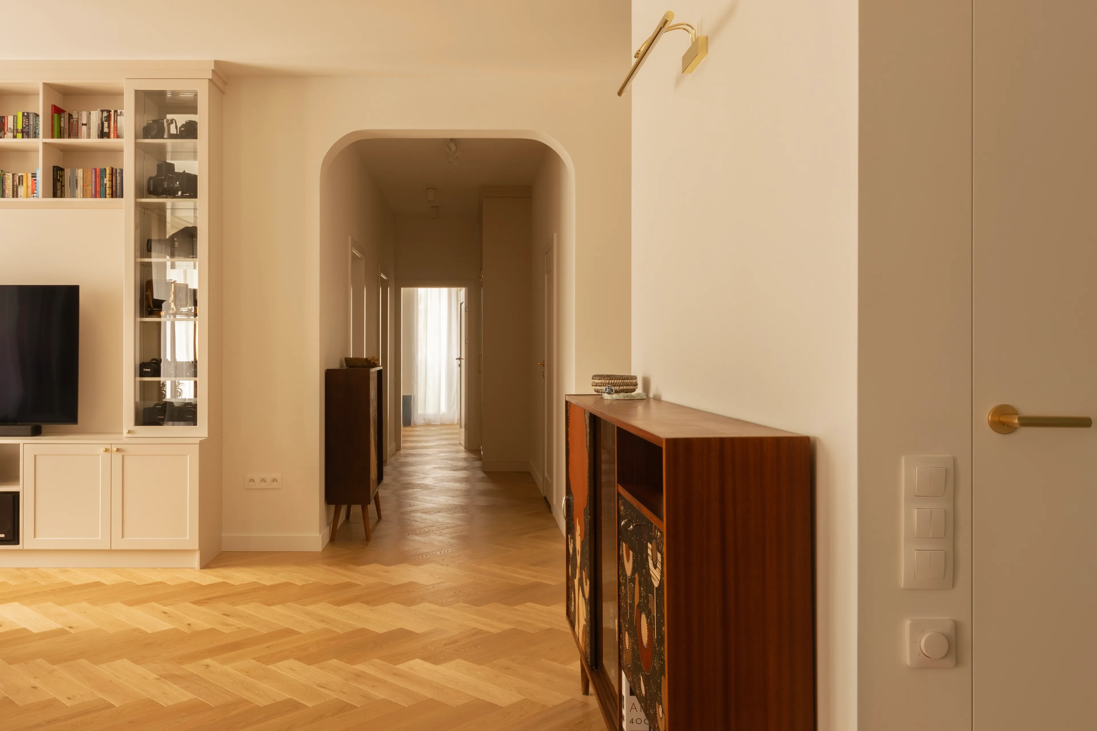 Projekt i wykończenie mieszkania 120 m² Mokotów, Warszawa