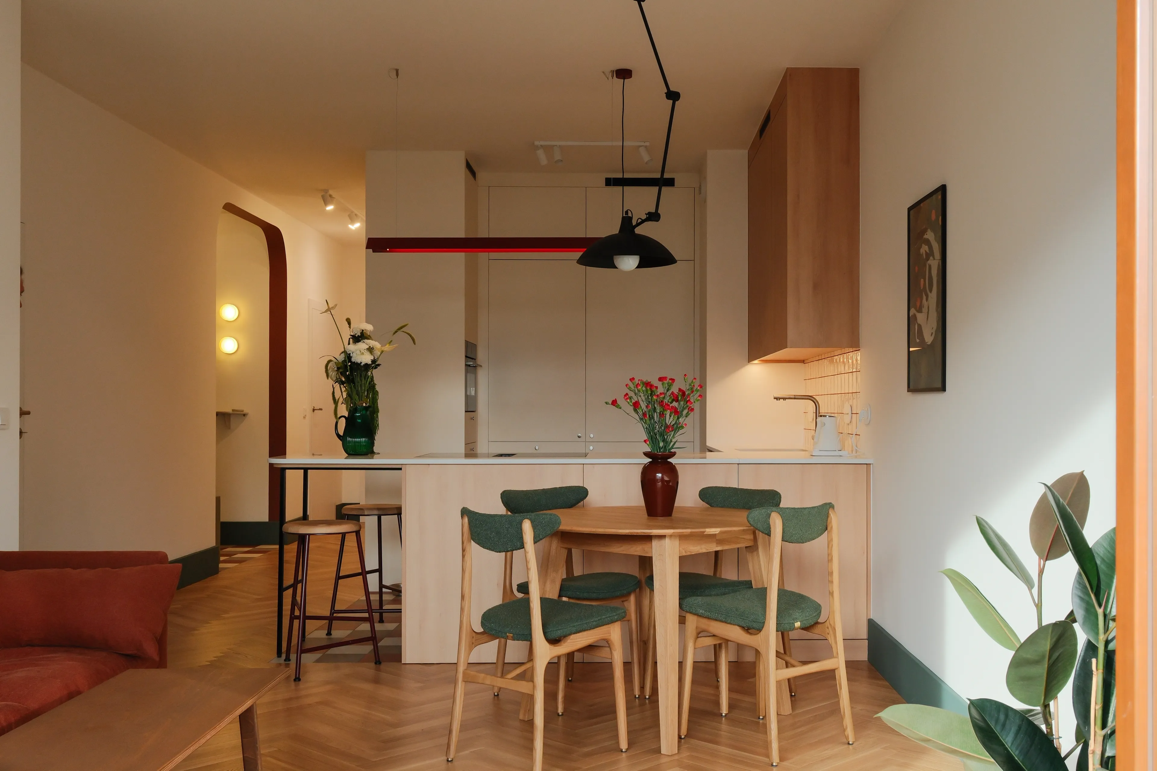 projekt i wykonczenie mieszkania 86m2 estimental warszawa