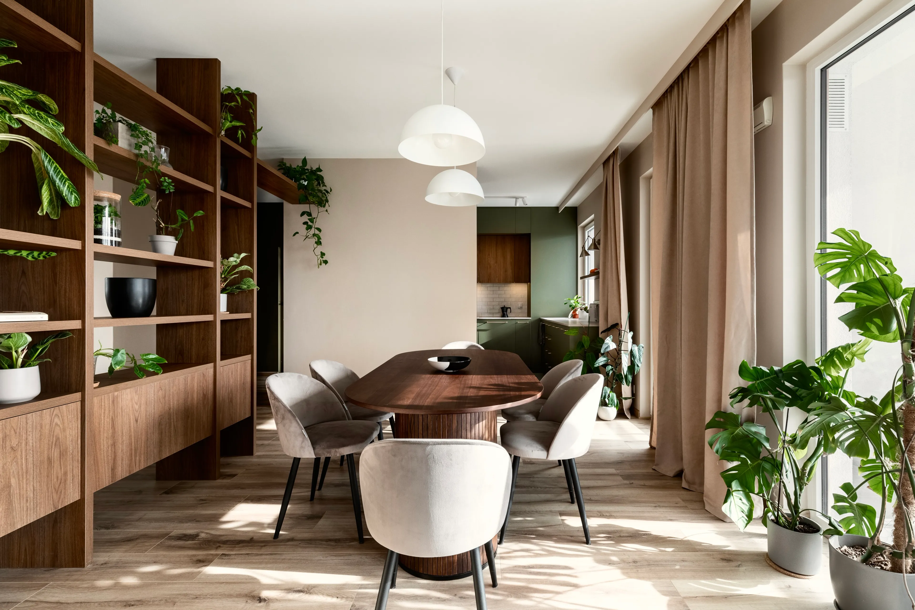 Projekt i wykończenie mieszkania 120 m² Służew, Warszawa