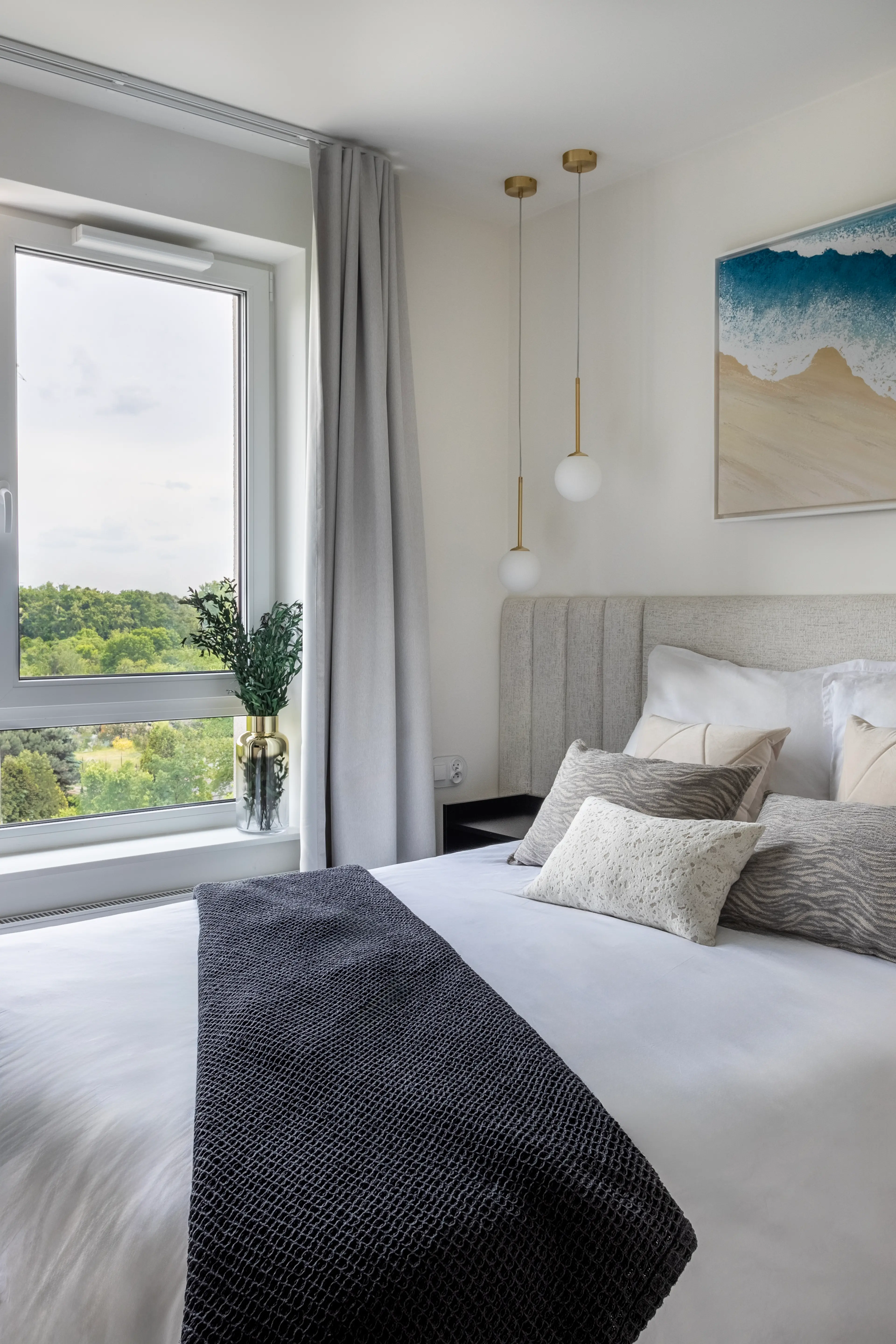 Projekt i wykończenie mieszkania 55 m² Tarchomin
