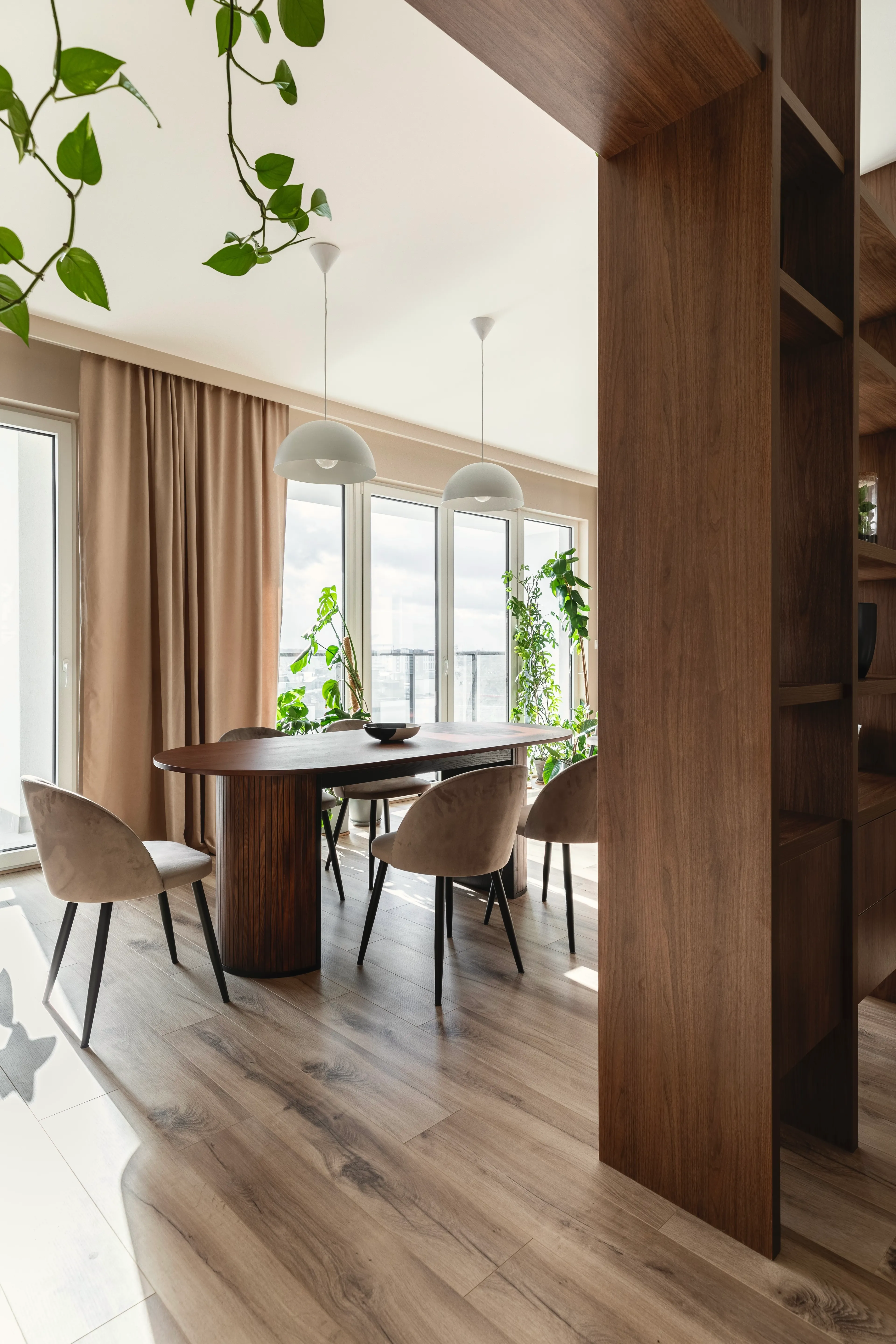 Projekt i wykończenie mieszkania 120 m² Służew, Warszawa