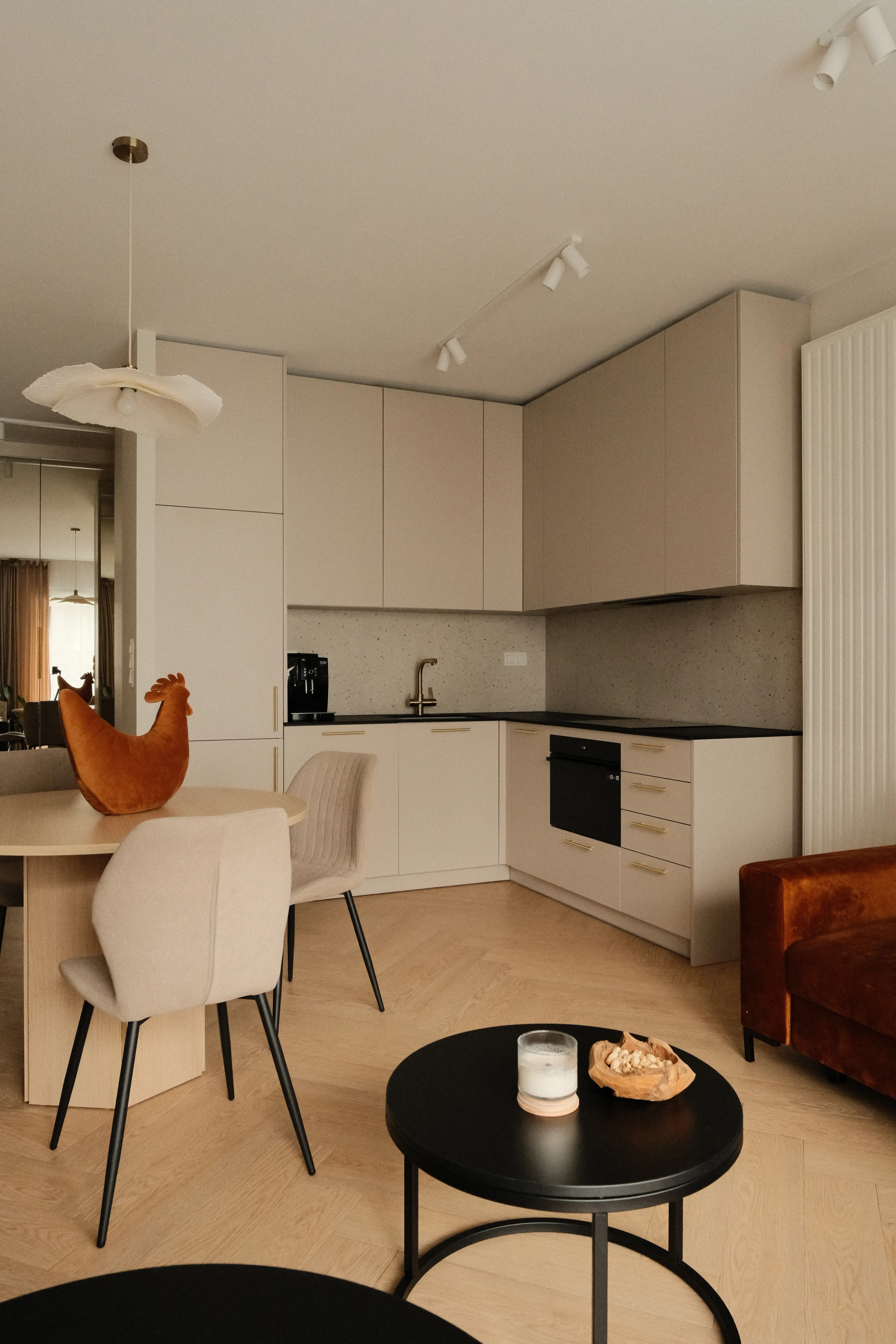 Projekt i wykończenie mieszkania 65 m² Wola, Warszawa