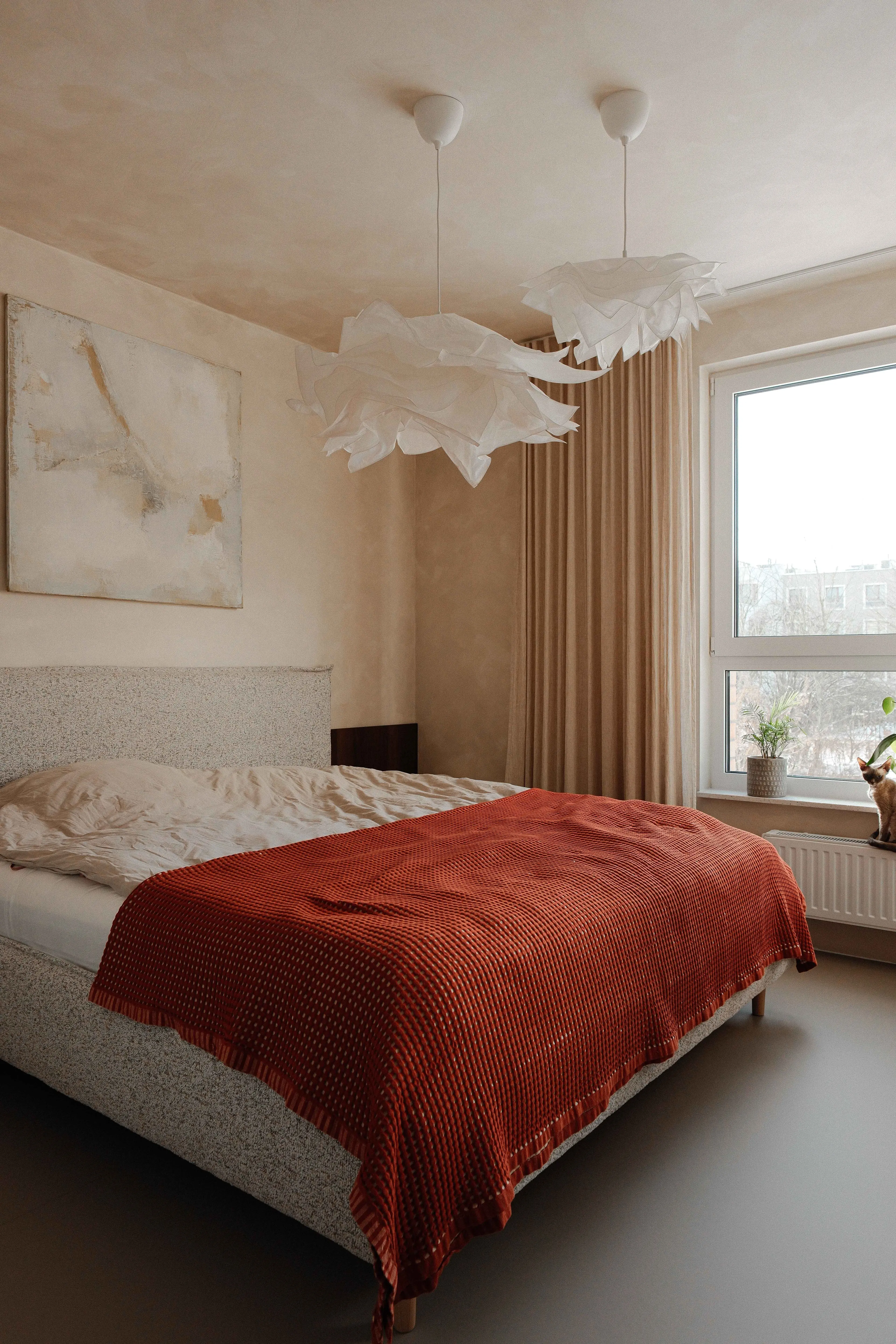Projekt i wykończenie mieszkania 77m2 Siekierki, Warszawa