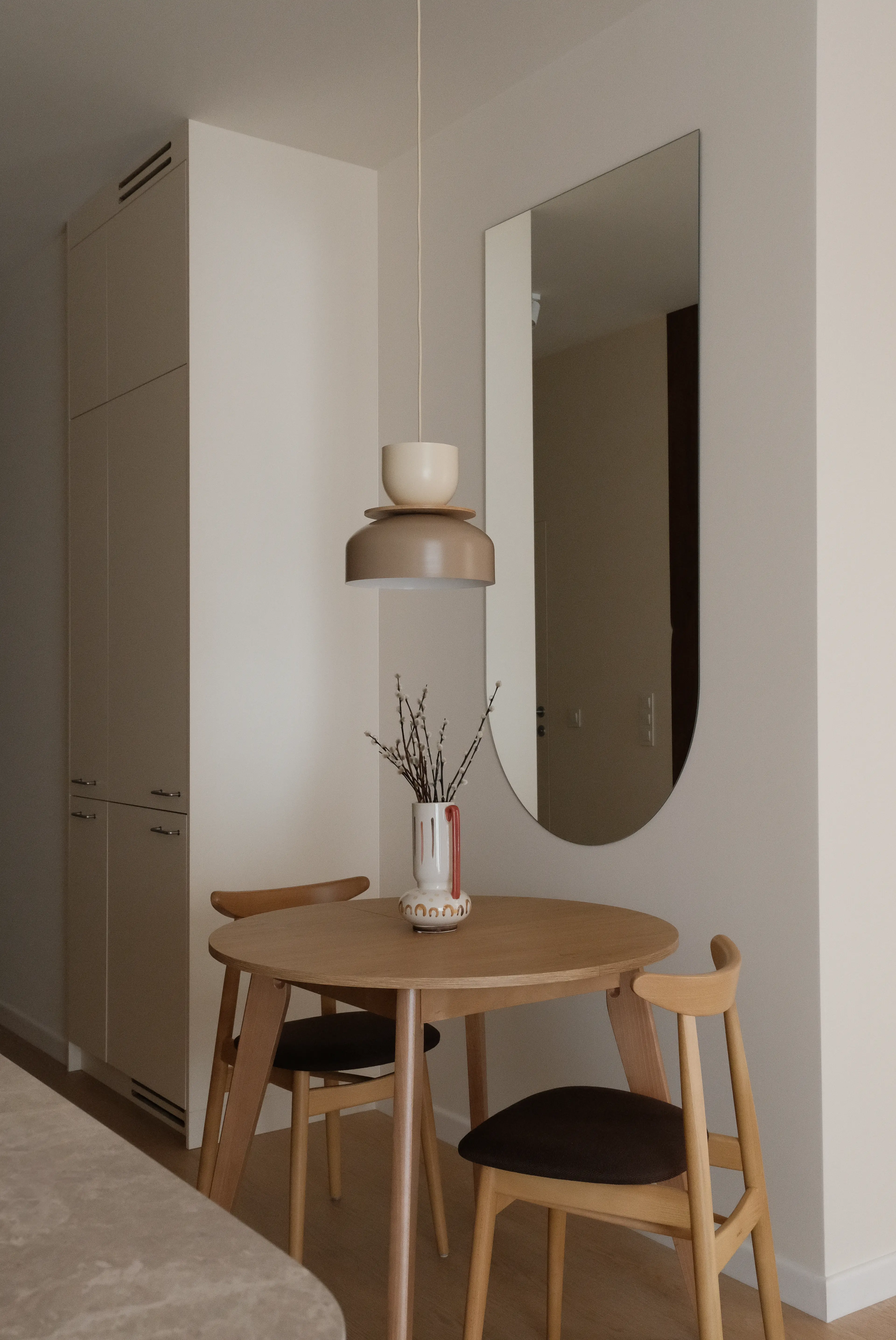 Projekt i wykończenie mieszkania 65m2 Mokotów