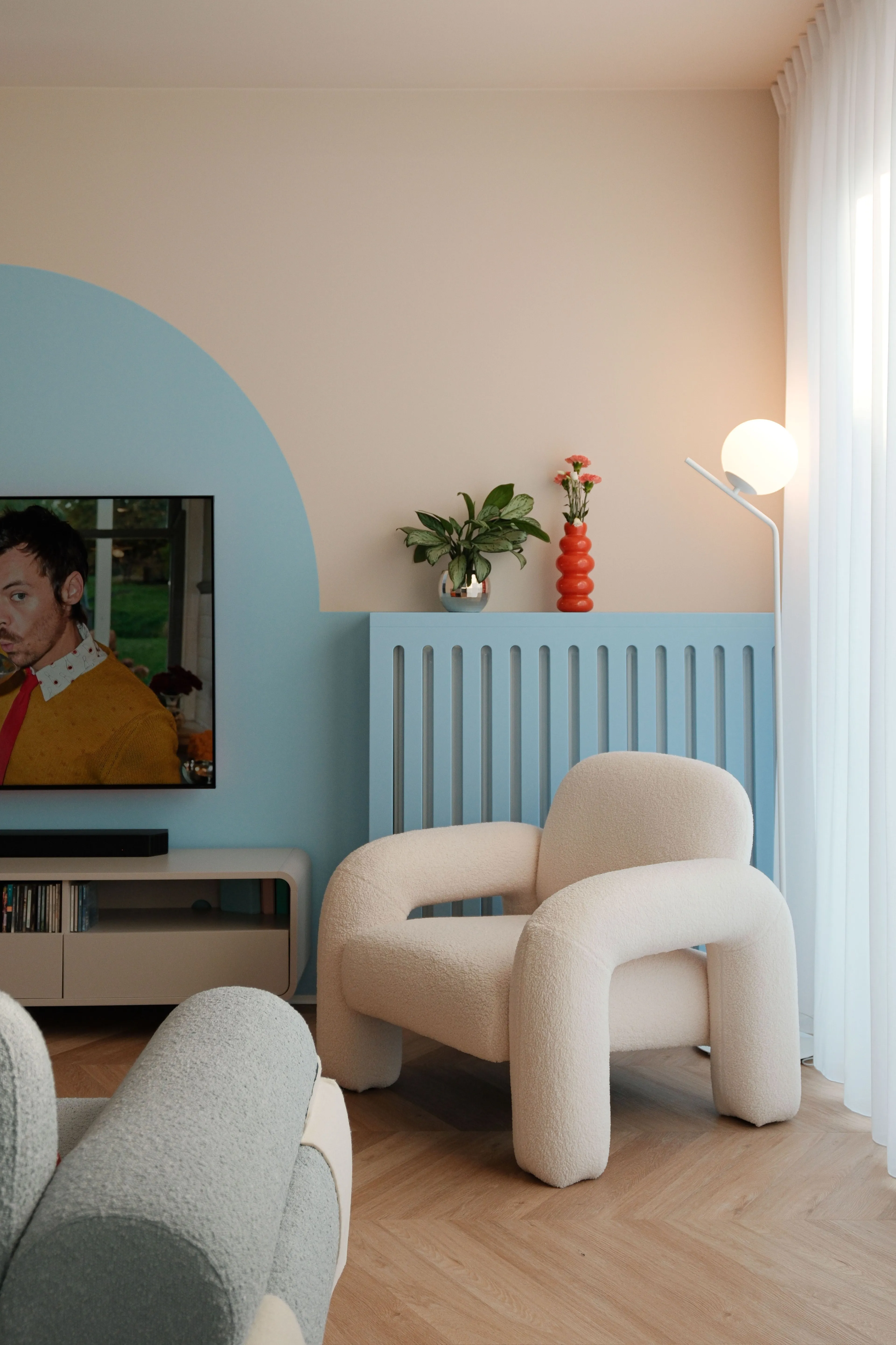 projekt i wykończenie mieszkania 68m2 Praga Południe