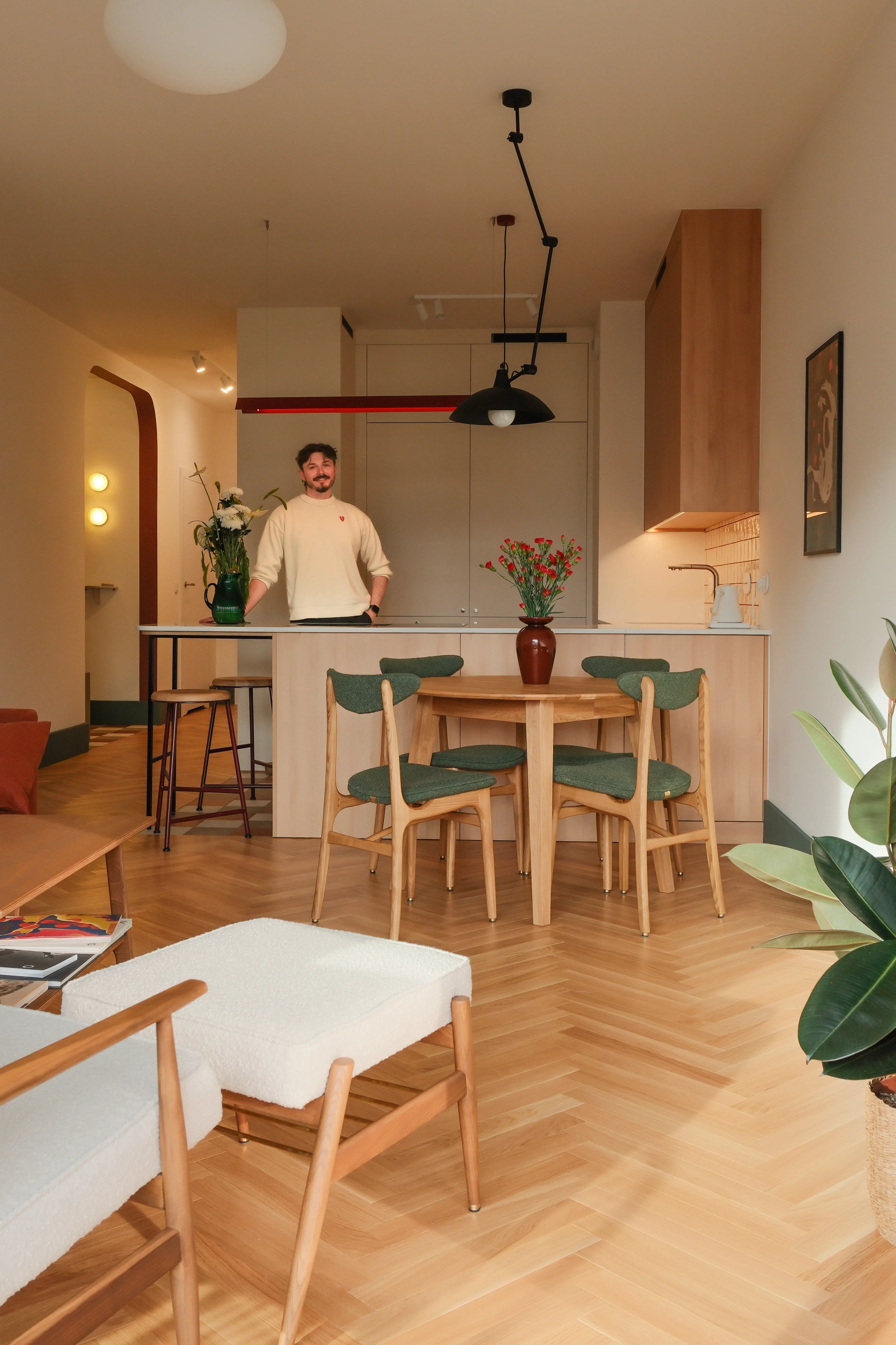 projekt i wykonczenie mieszkania 86m2 estimental warszawa