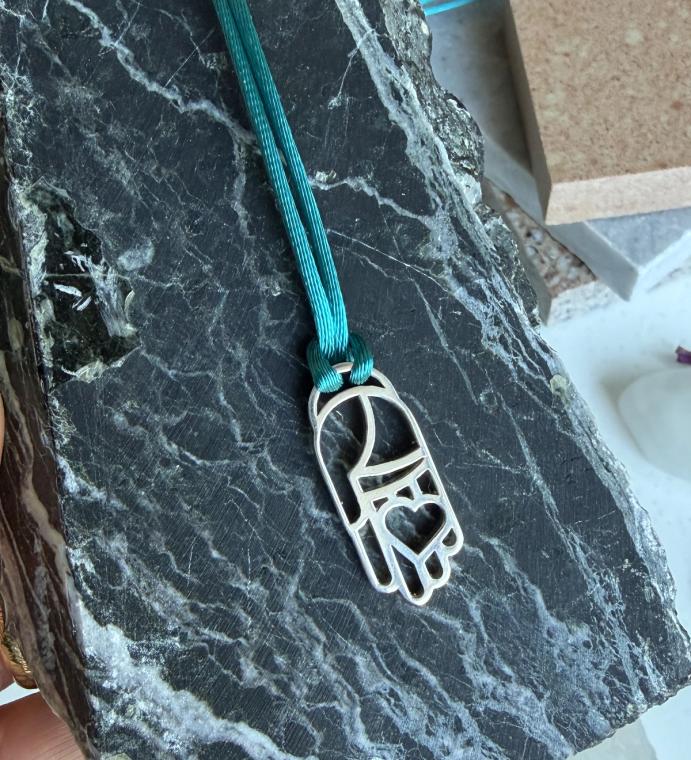 Heart in Hand Necklace