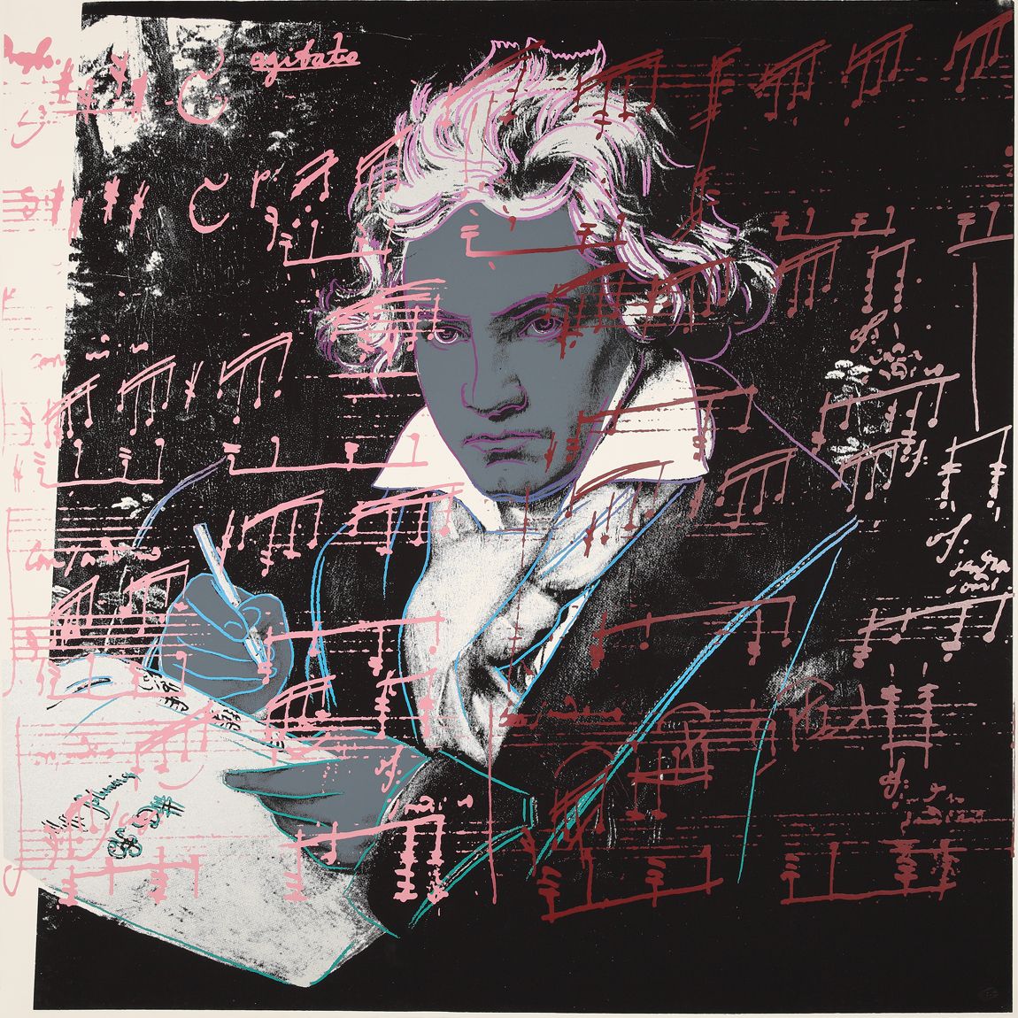 "Beethoven" — Andy Warhol