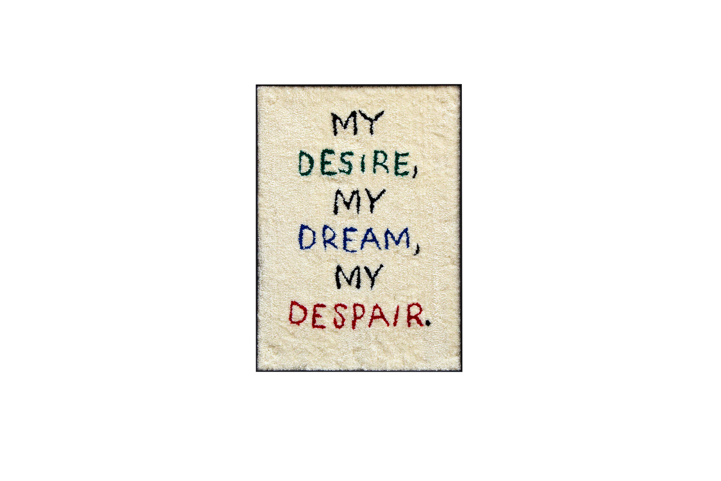 My desire my dream my despair — Numero Cromatico