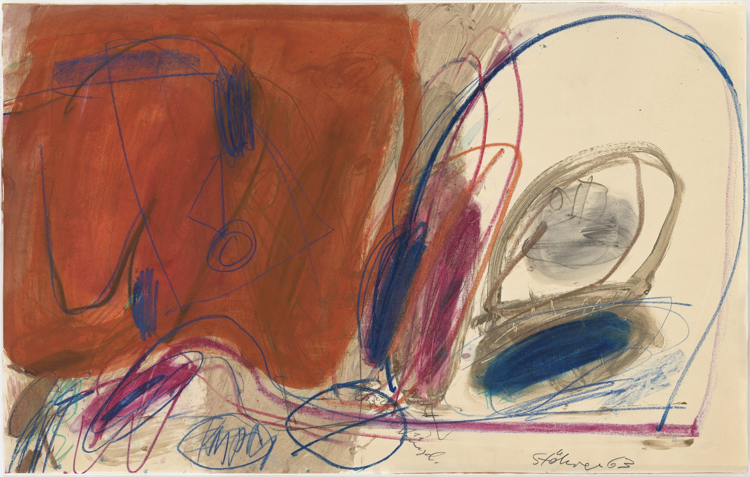 Ohne Titel — Walter Stöhrer