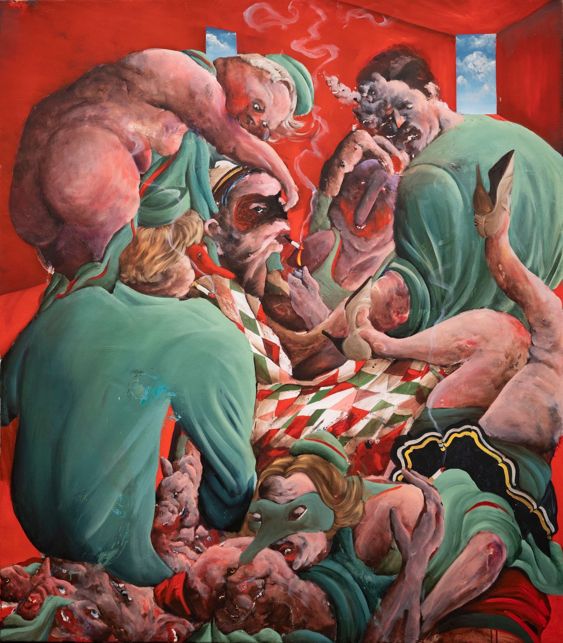 RED ROOM 1 / the vices warm embrace — Willehad Eilers