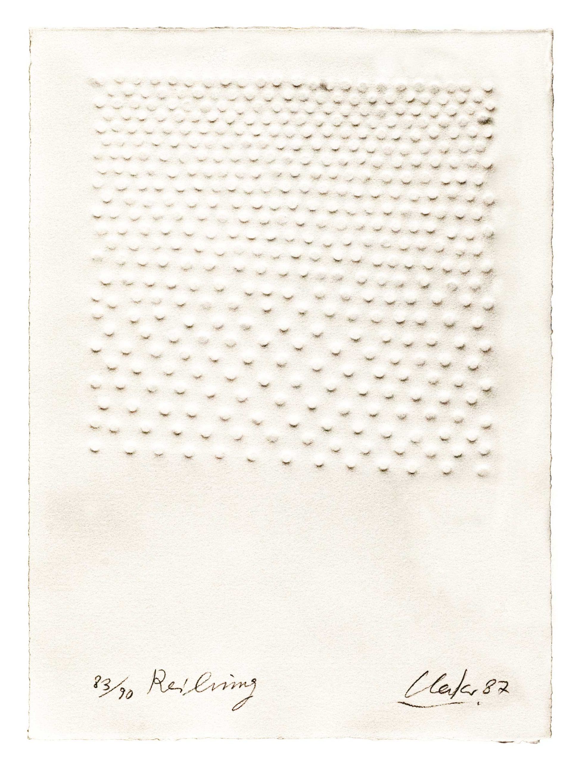 Reihung — Günther Uecker