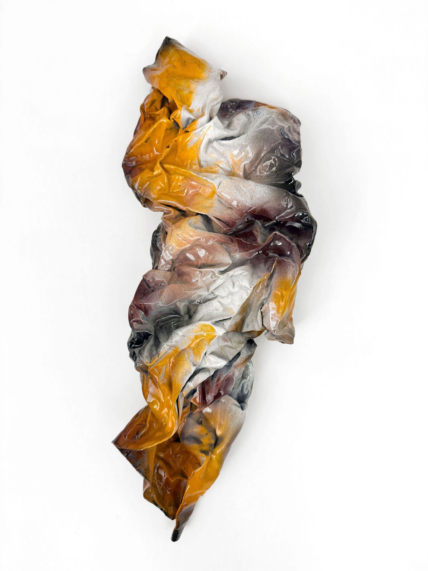 Gravitational Traces (orange) #01 — Astrid Busch