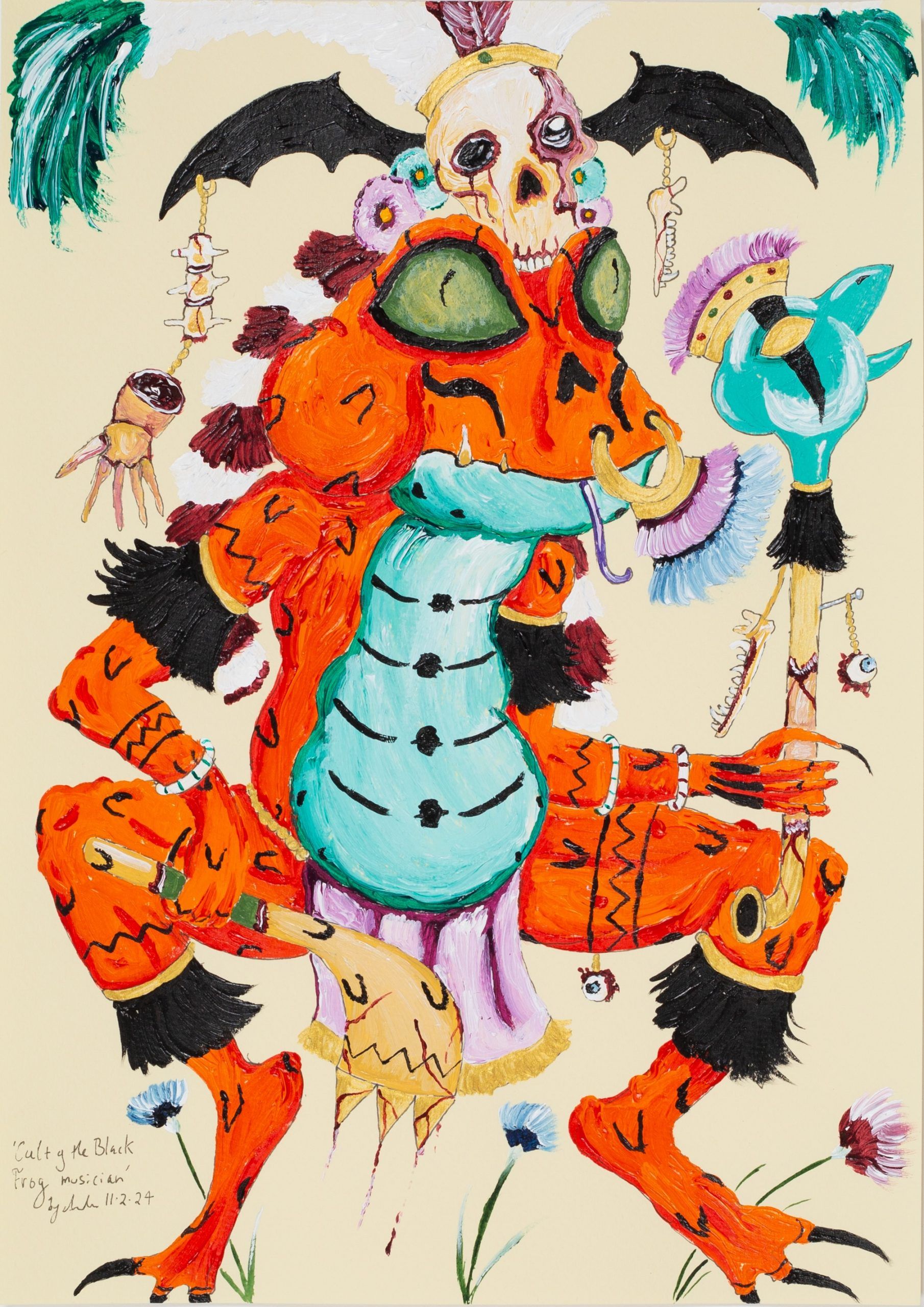 'Cult of the Black Frog musician' — Andrew Gilbert