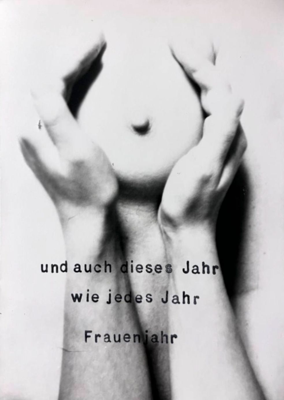 und auch dieses Jahr wie jedes Jahr Frauenjahr (Brust) — Gabriele Stötzer
