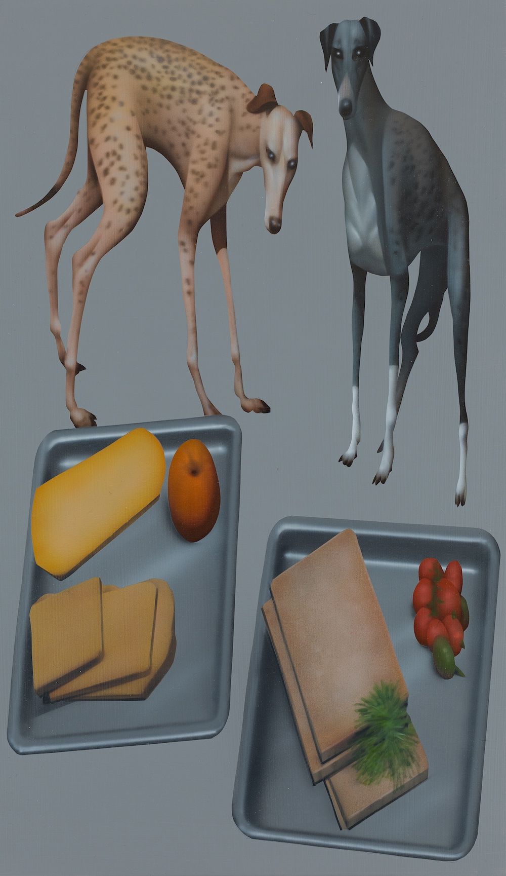 Two dogs — Paul Riedmüller