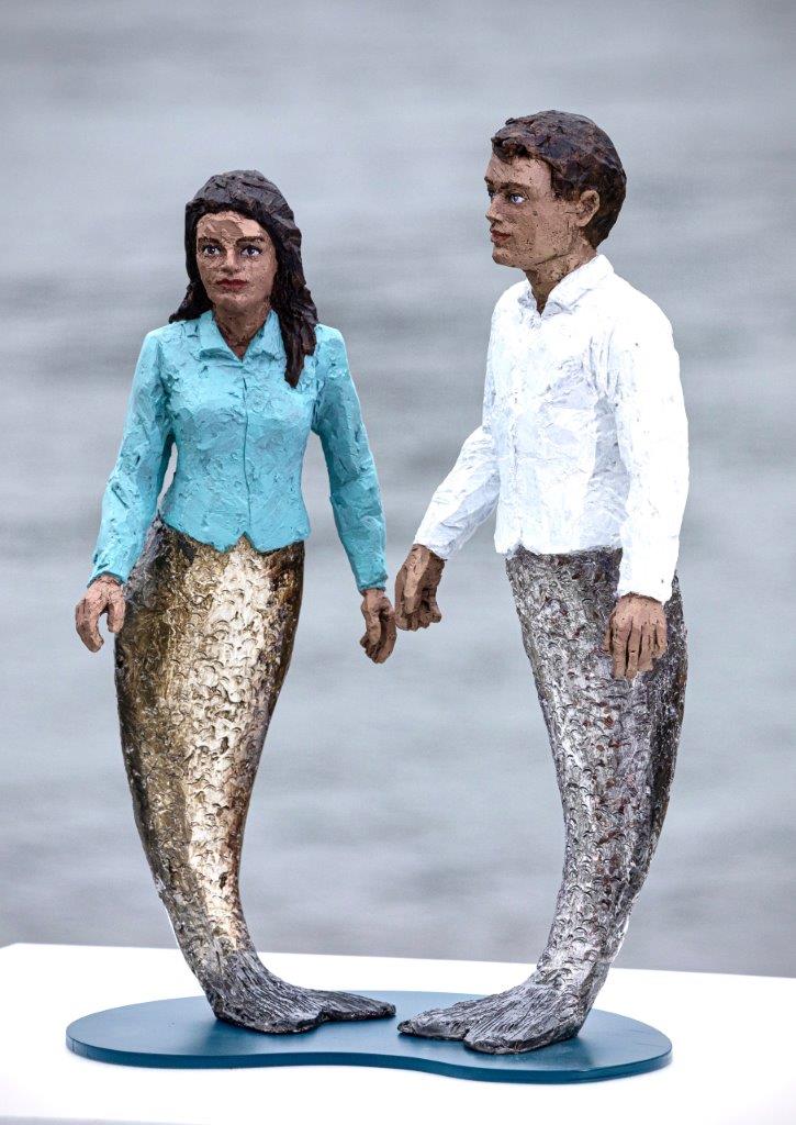 Fische - Mann und Frau — Stephan Balkenhol