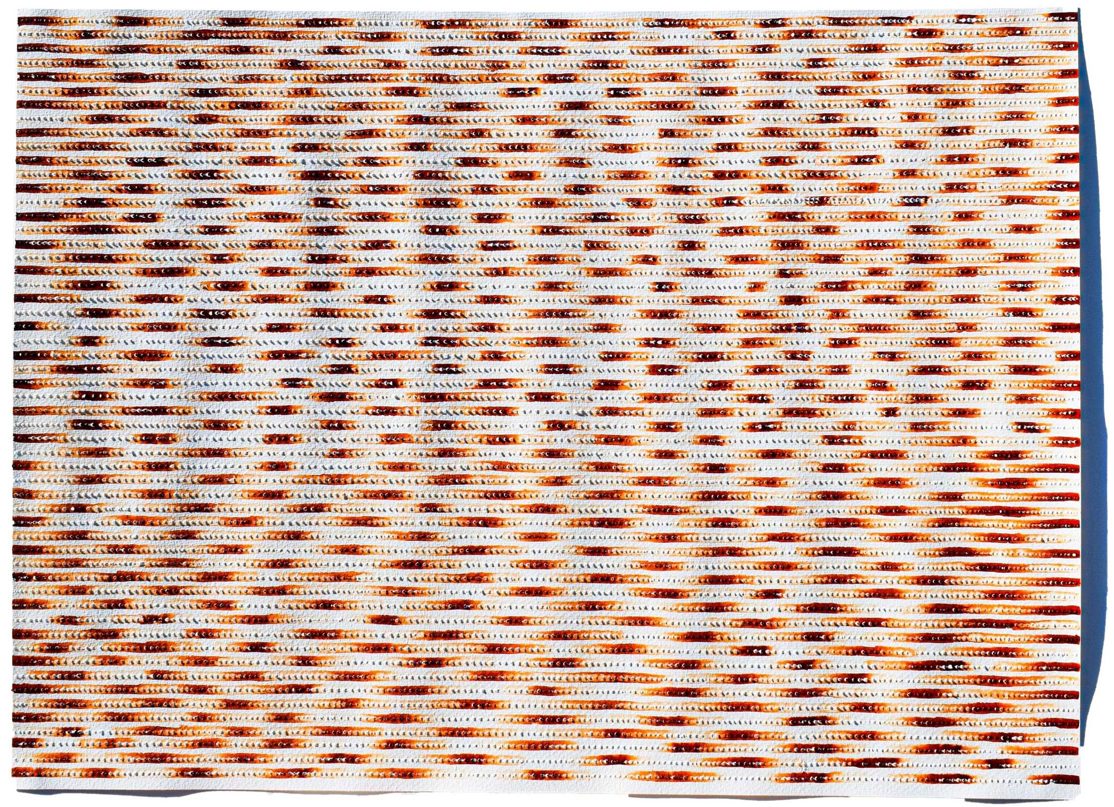Waves – N° DR 1 (Burnt Sienna) — Mohammed Kazem