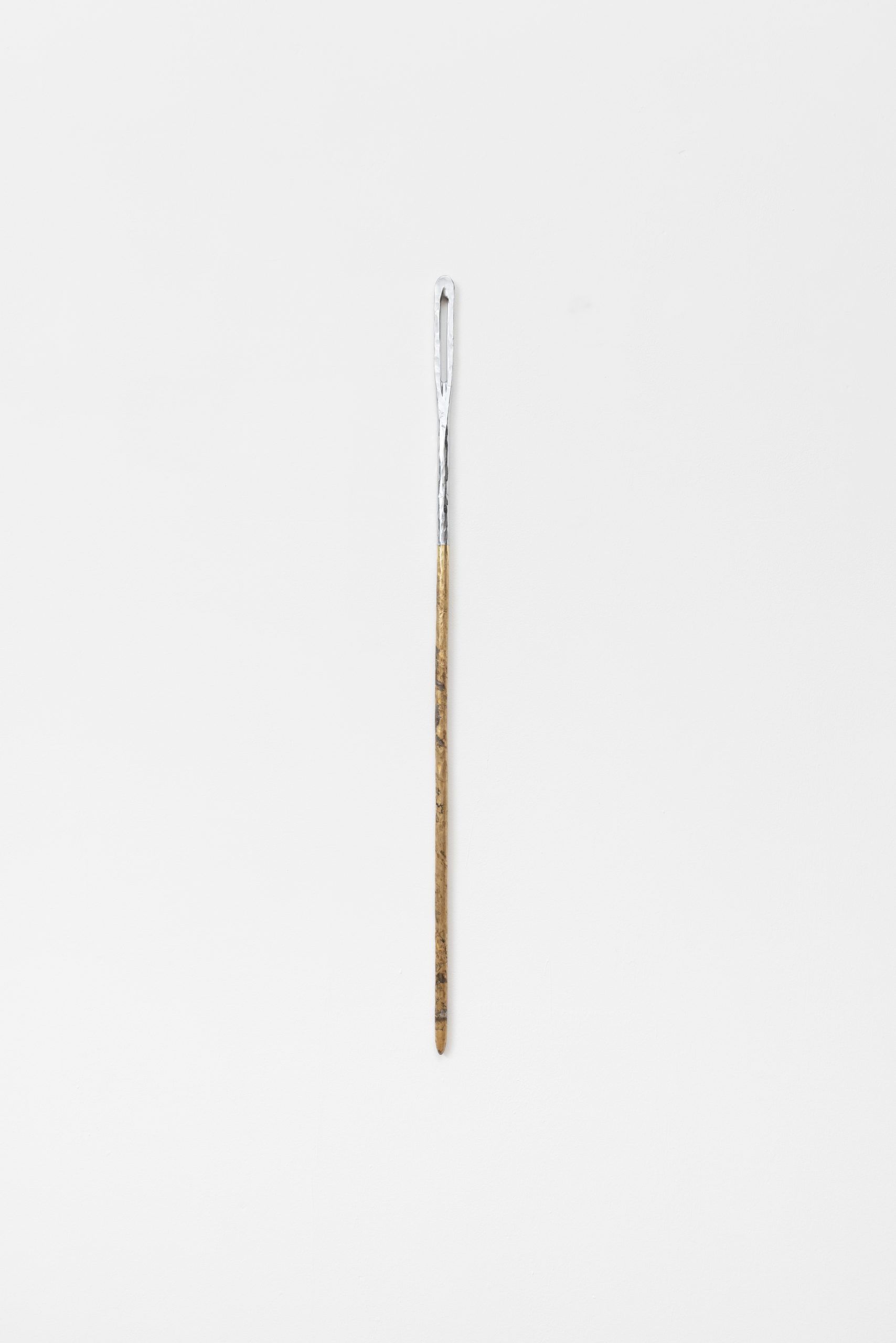 Sewing Needle 16 (Silver Chrome + Brass) — Makiko Harris