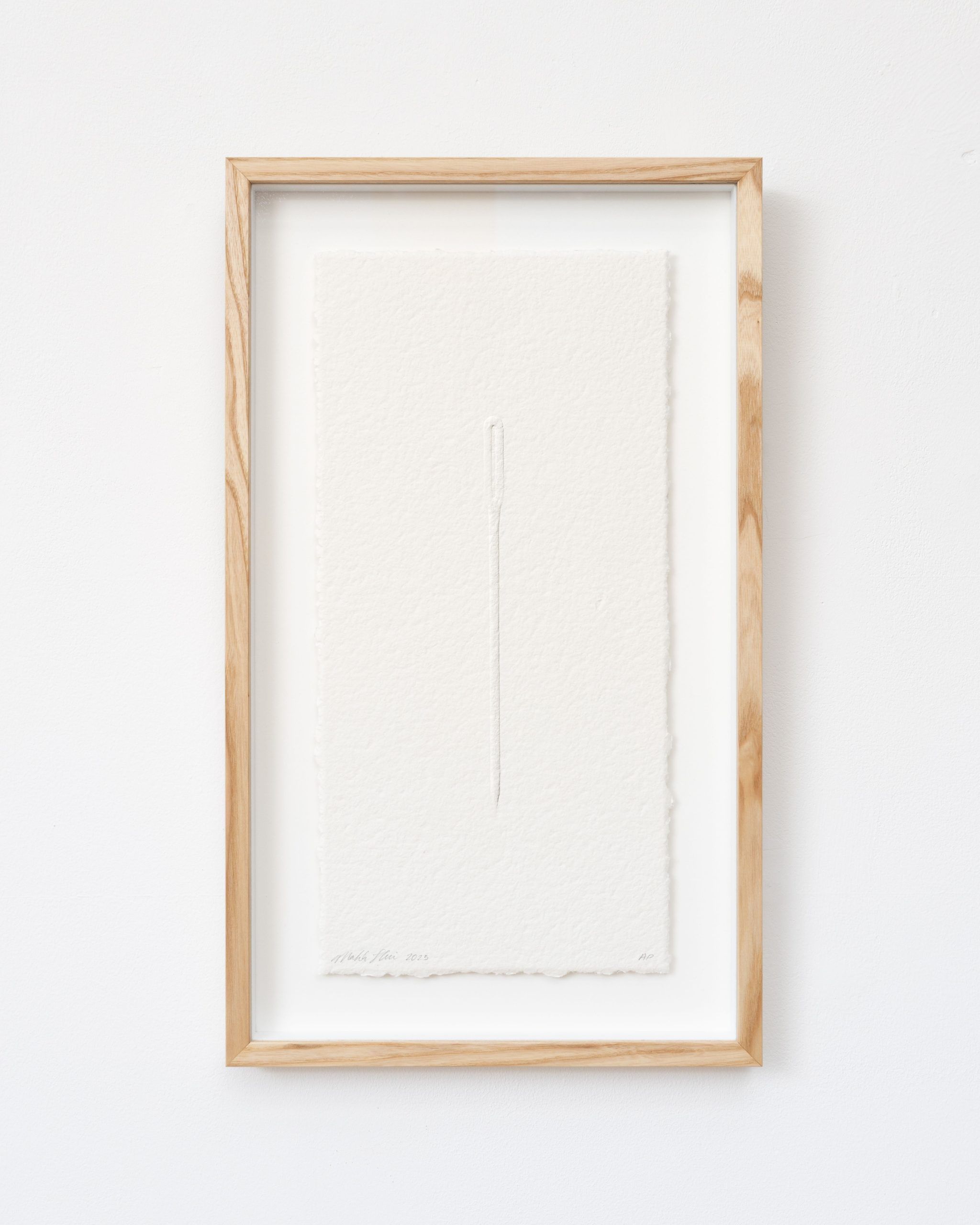 Blind Emboss Needle Study — Makiko Harris
