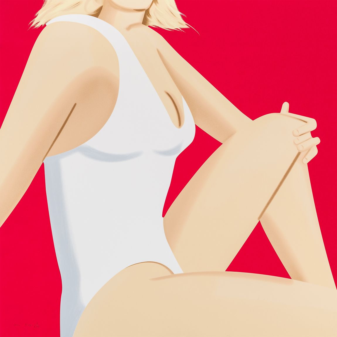 "Coca-Cola Girl 7" — Alex Katz