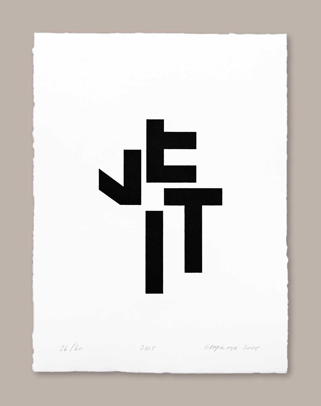 Zeit — Heinz Gappmayr