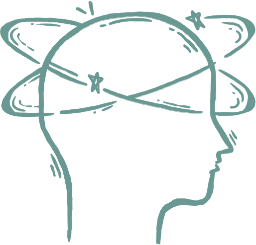 a logo for mindly with a tree in the middle