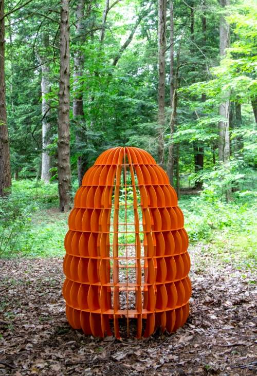 Contemporary Sculpture at Chesterwood: 40 YRS Beehive Temple Mary Ann Unger