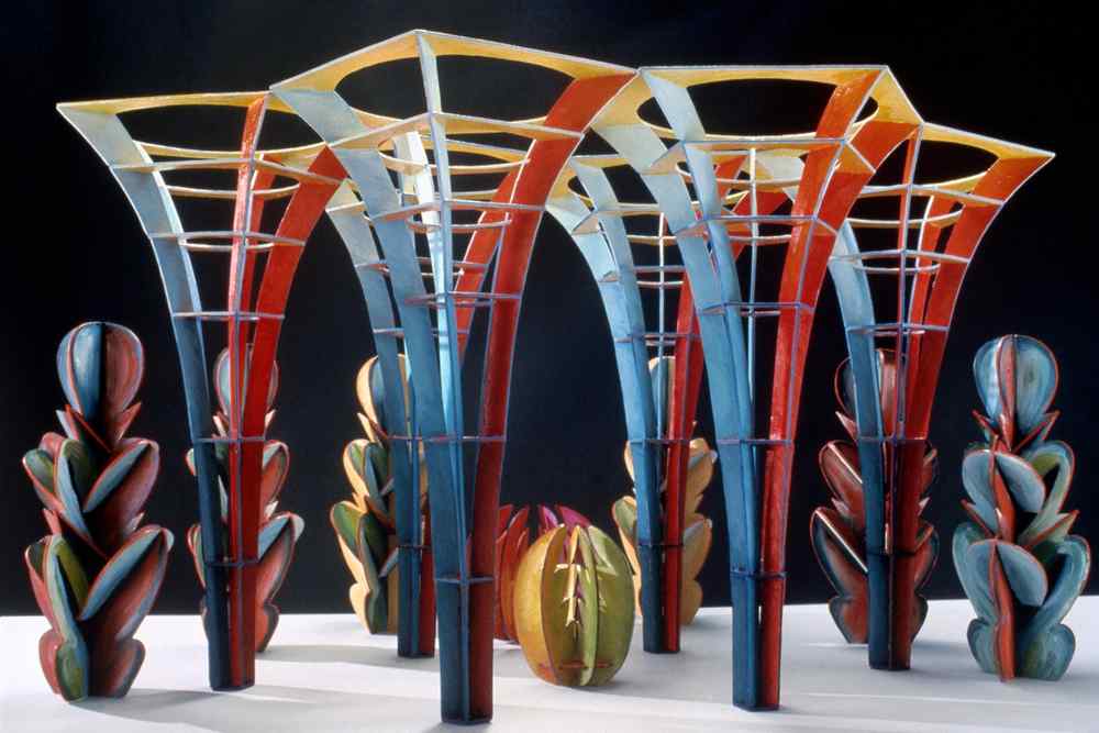 model for tweed garden sculpture mary ann unger